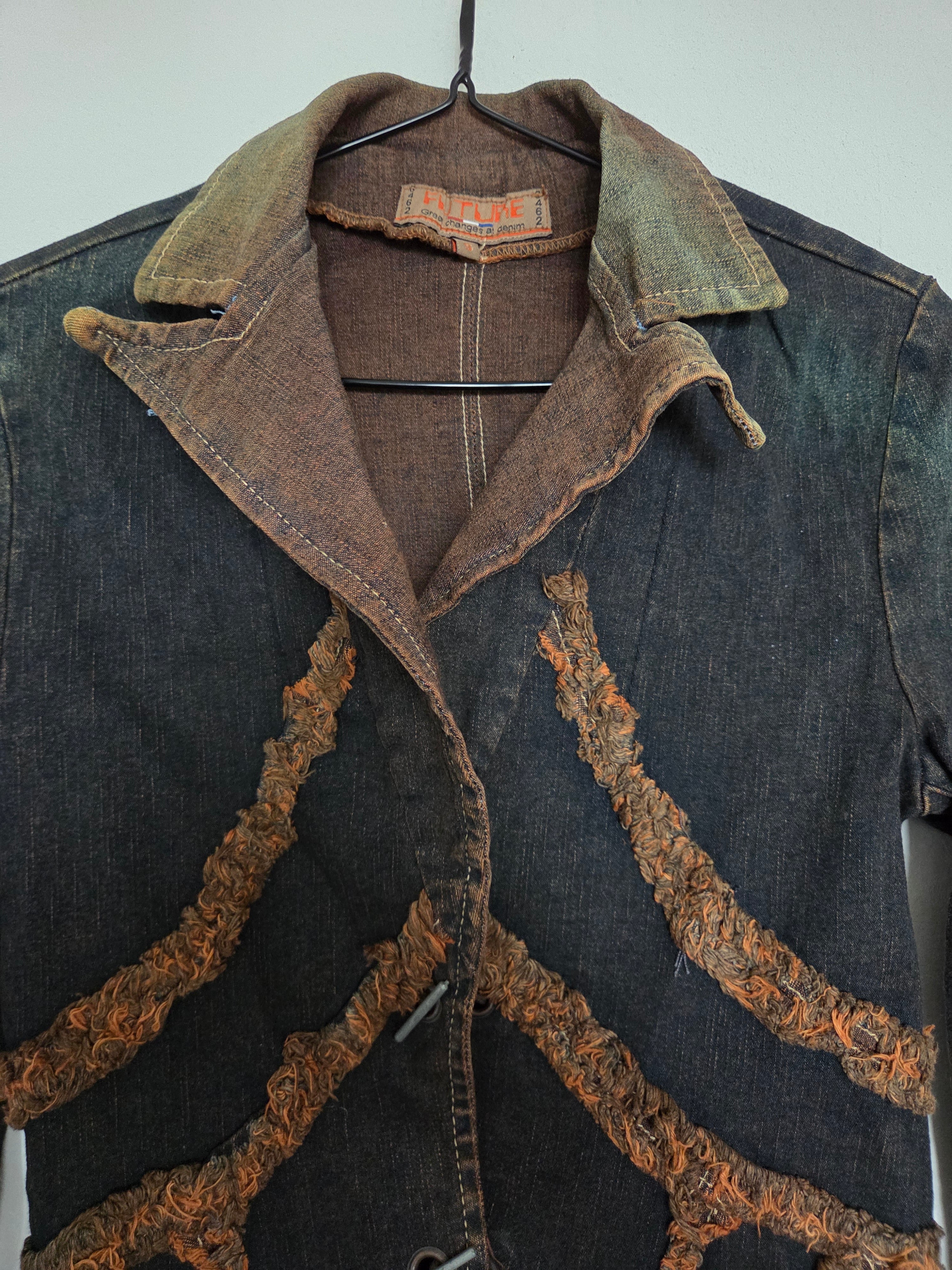 Veste en jean y2k