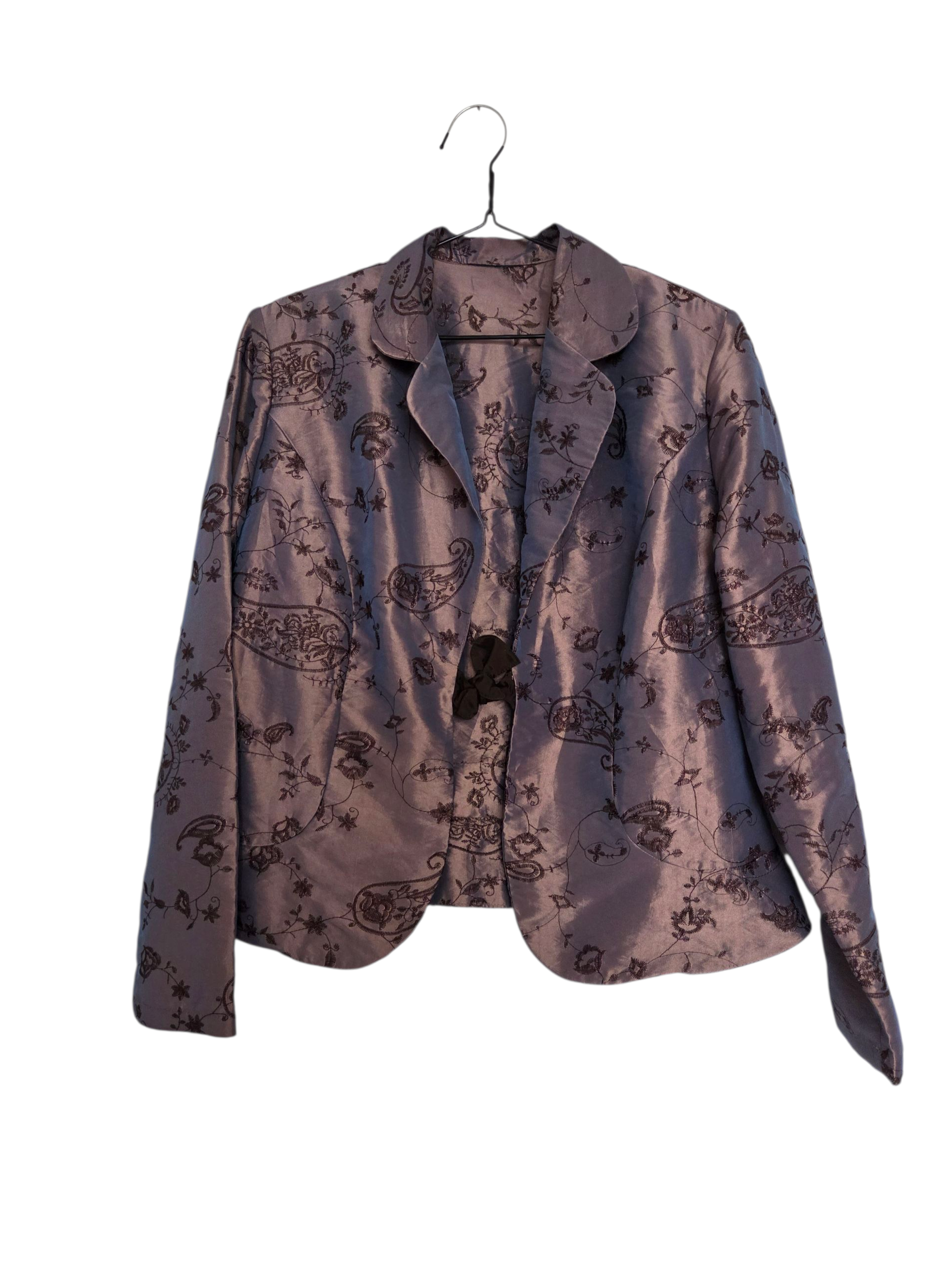 Veste satinée