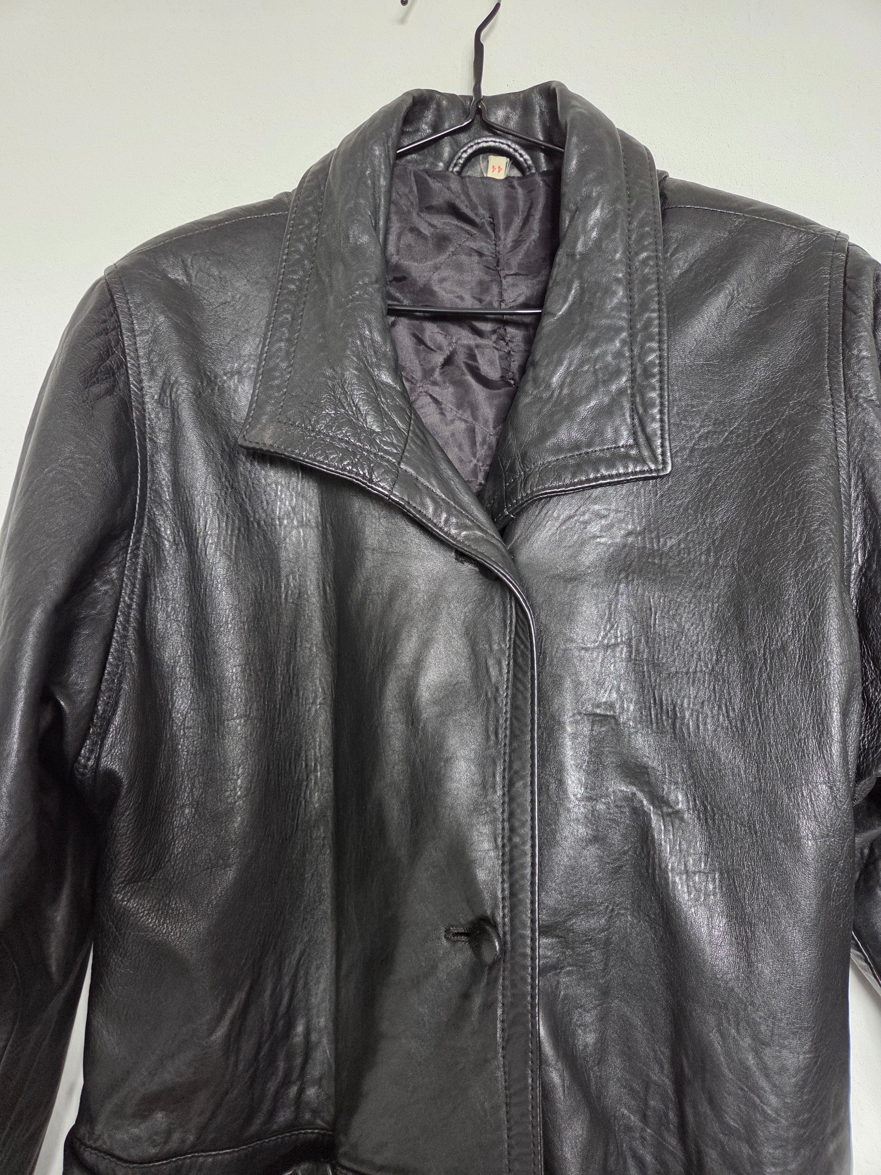 Veste en cuir Mixte