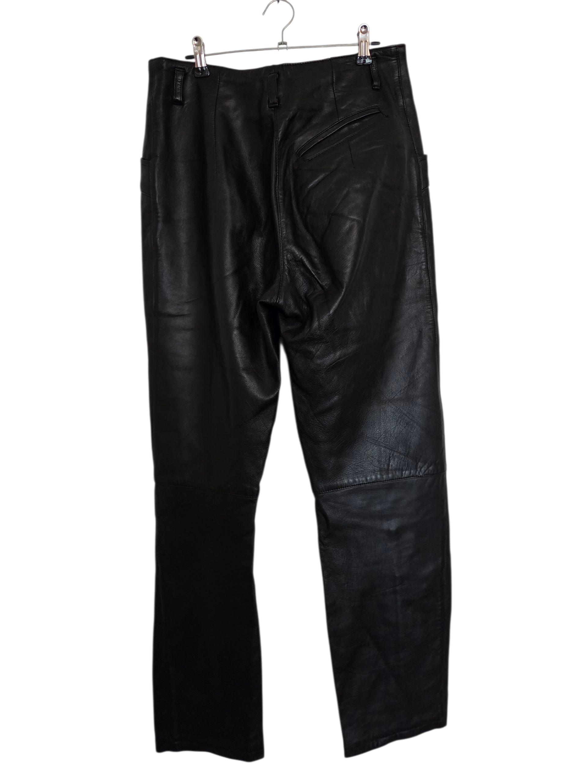 Pantalon cuir véritable