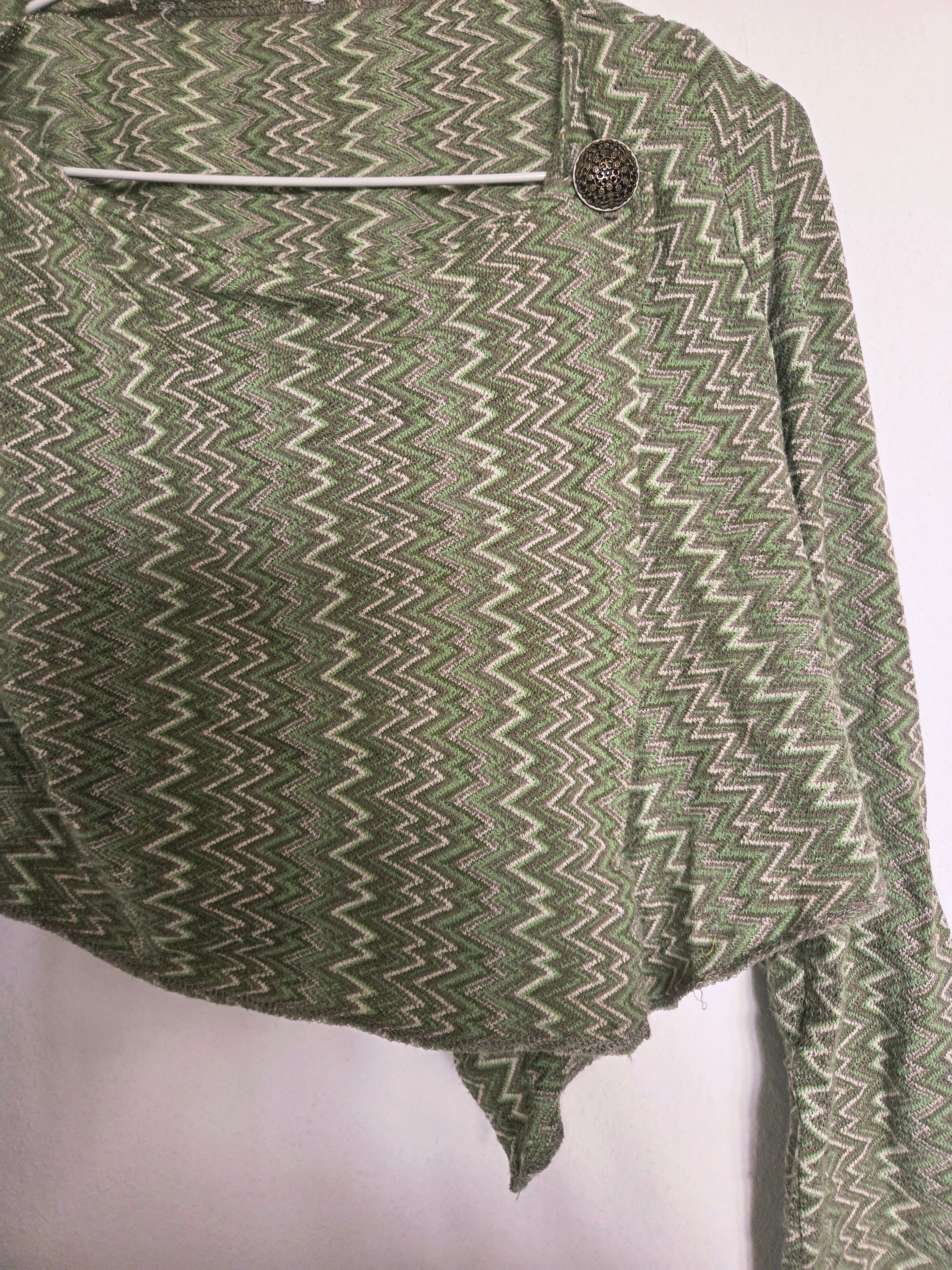 Gilet crop top