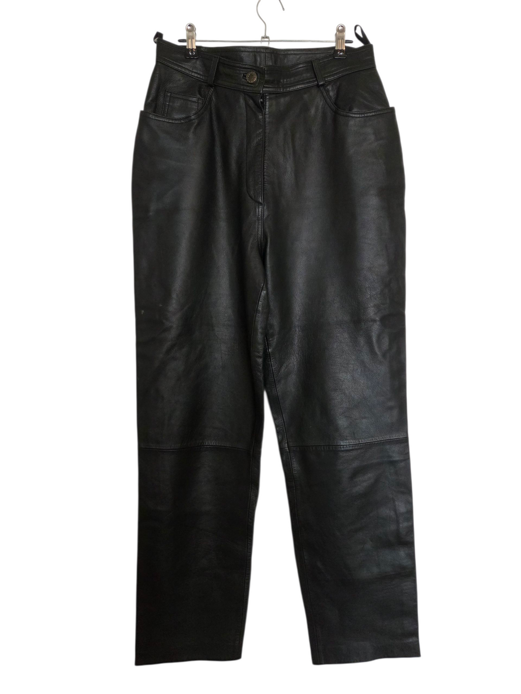 Pantalon cuir véritable vintage