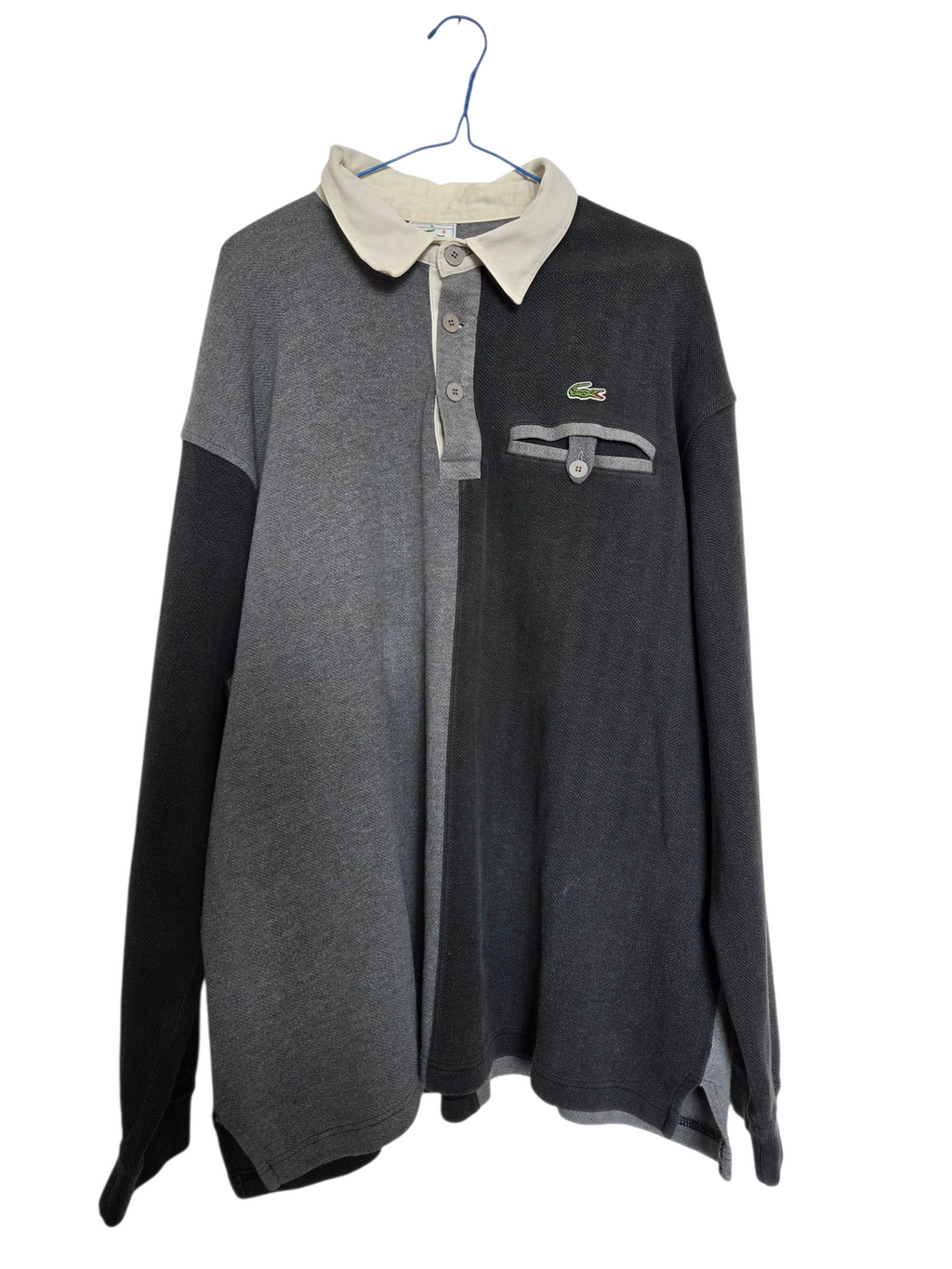 Polo manches longues Lacoste 90's