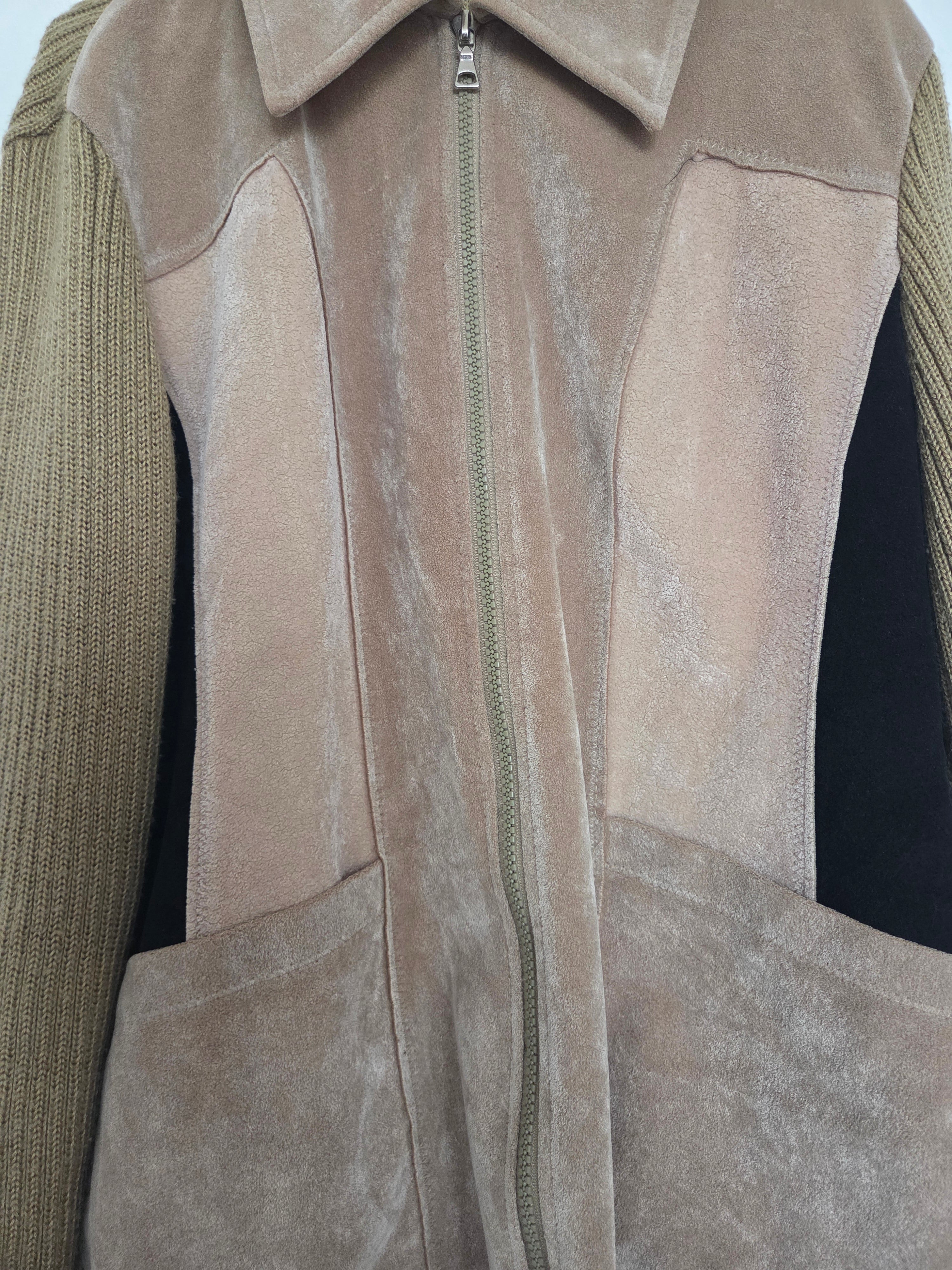 Veste suédine
