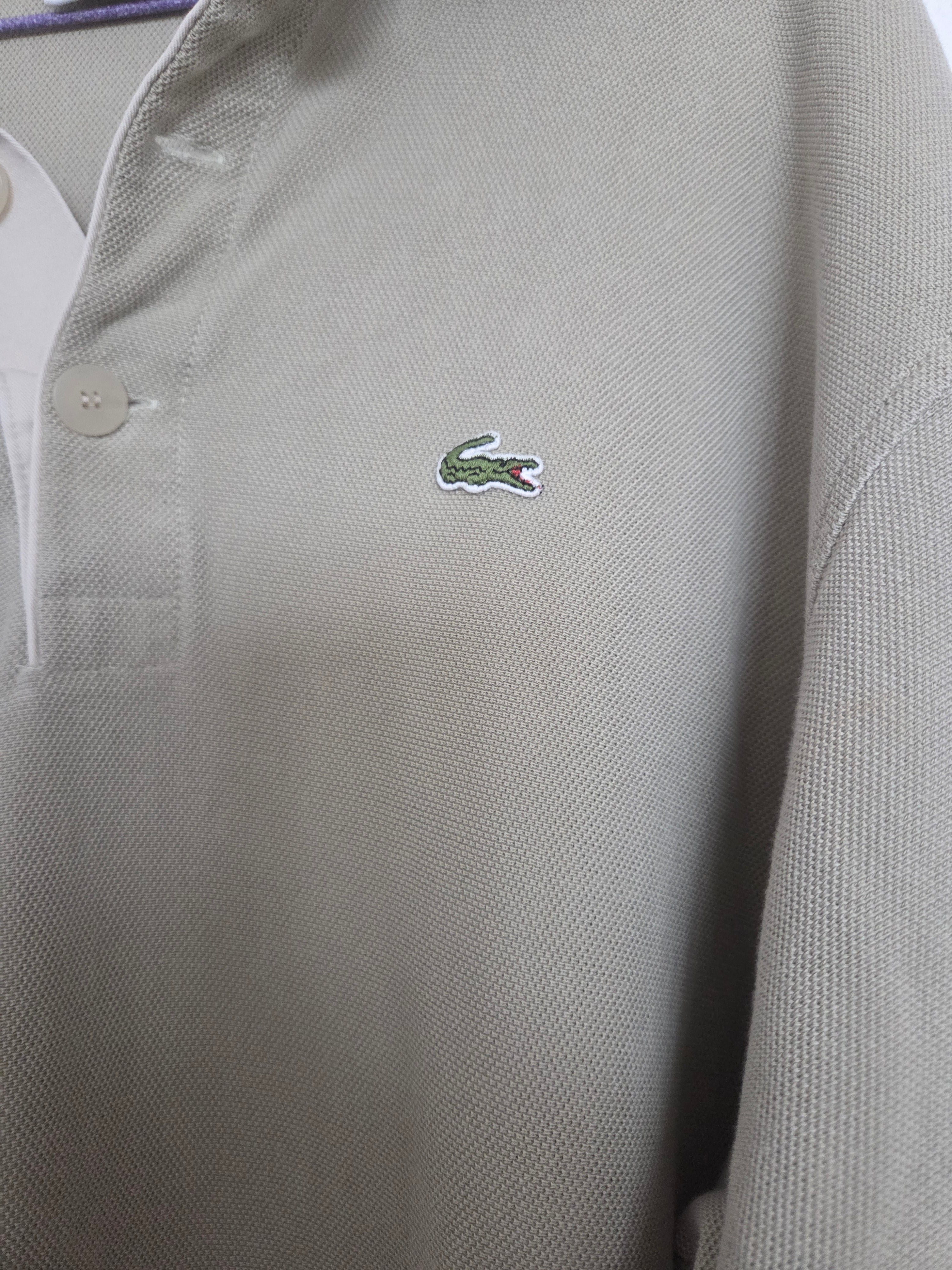 Polo manches longues Lacoste