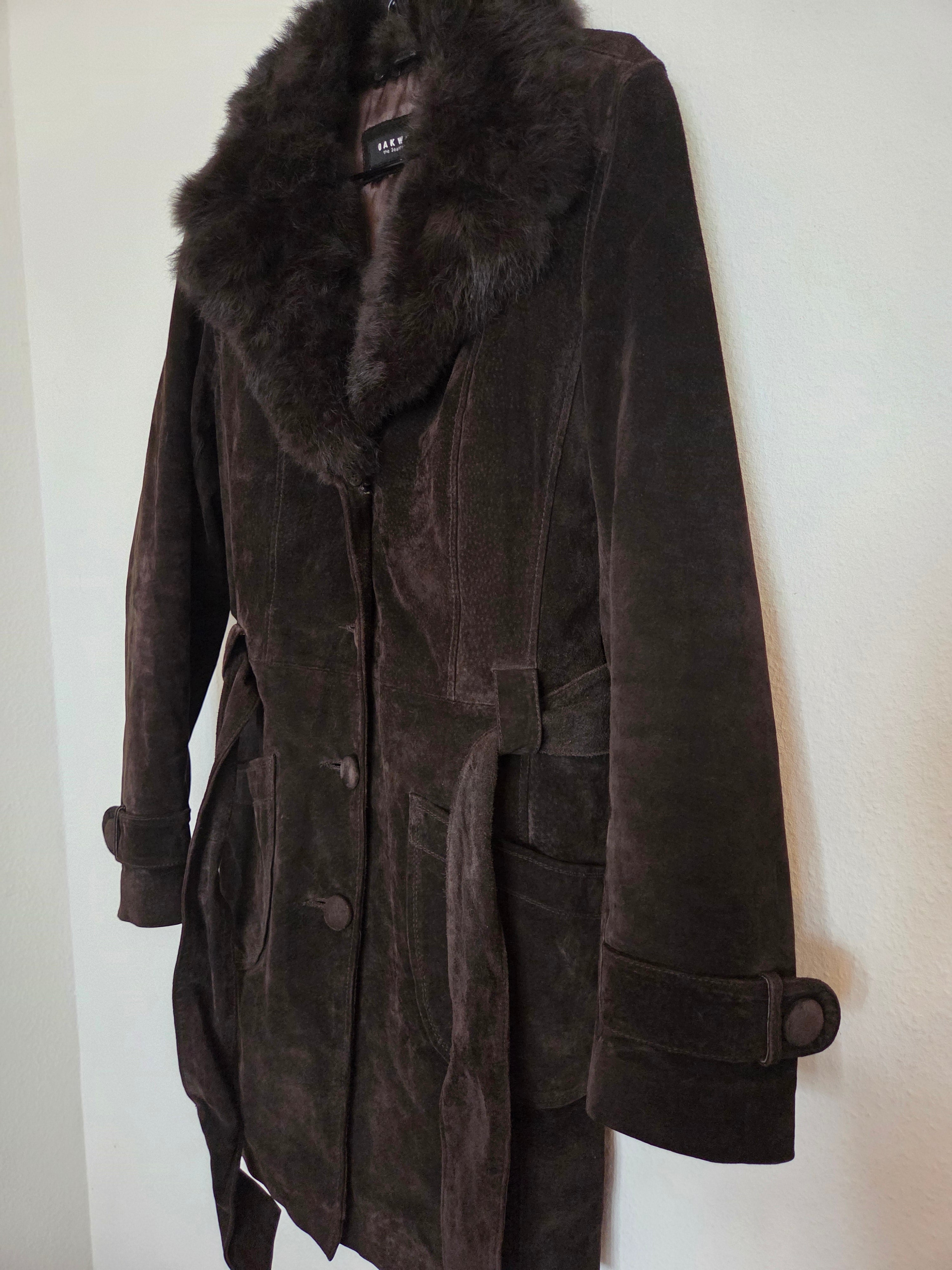 Manteau daim (cuir véritable)