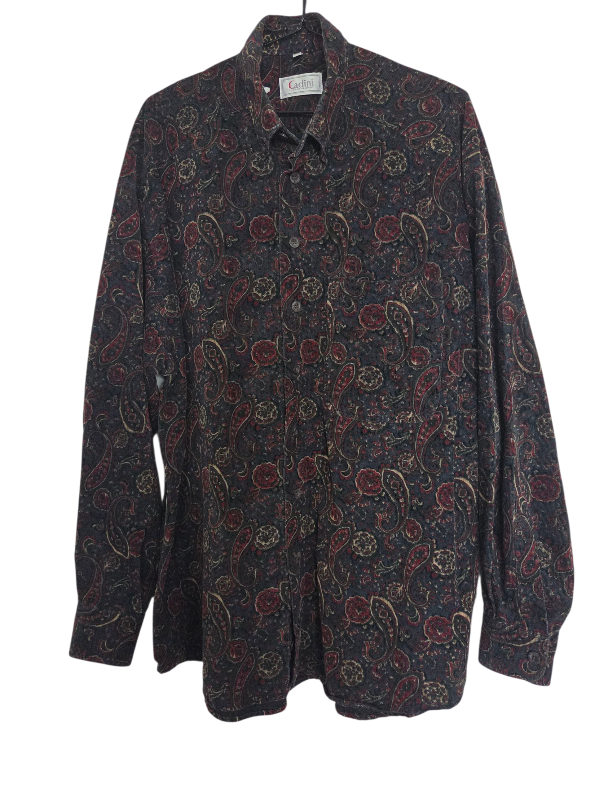 Chemise velours côtelé vintage