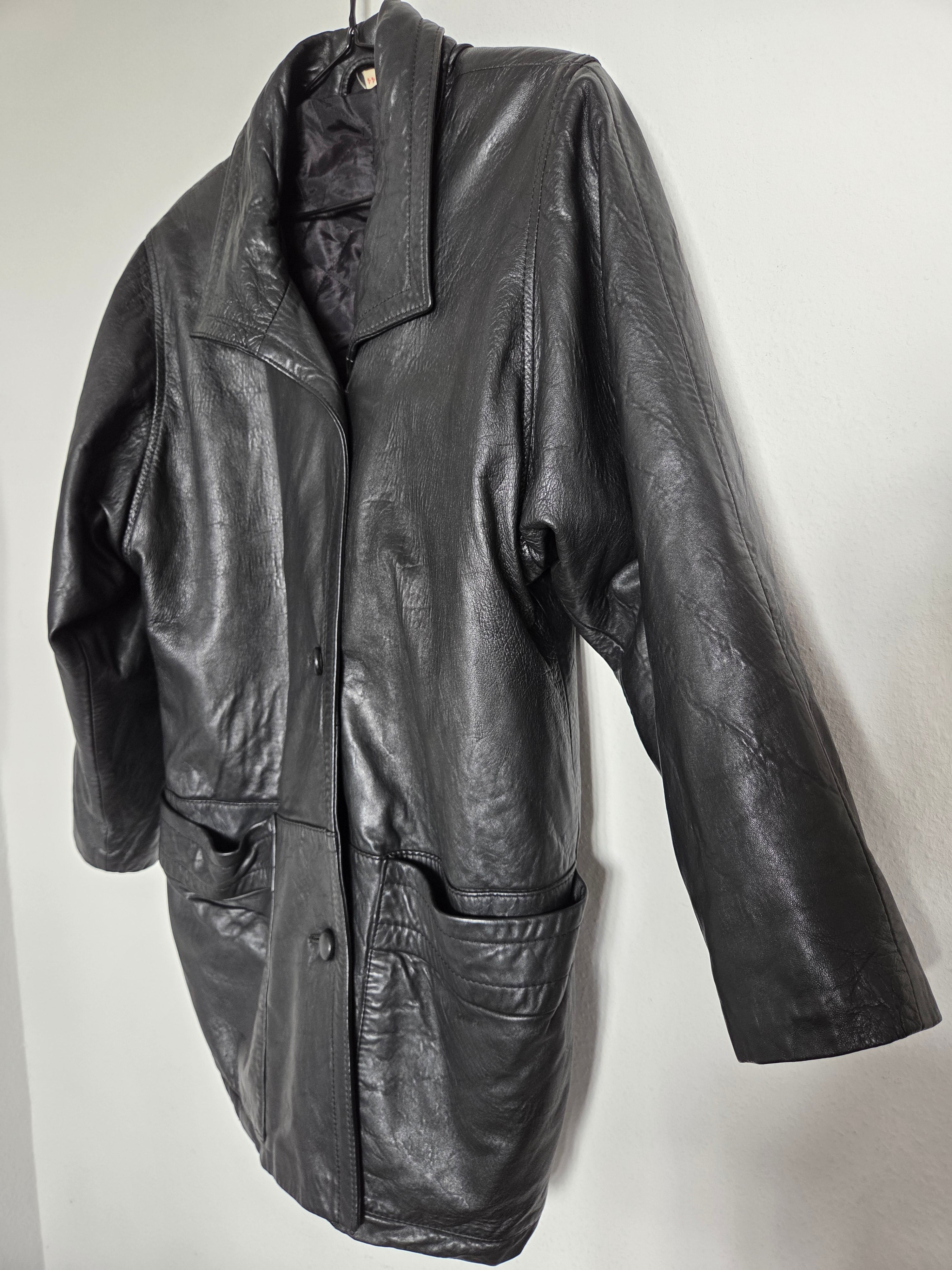 Veste en cuir Mixte