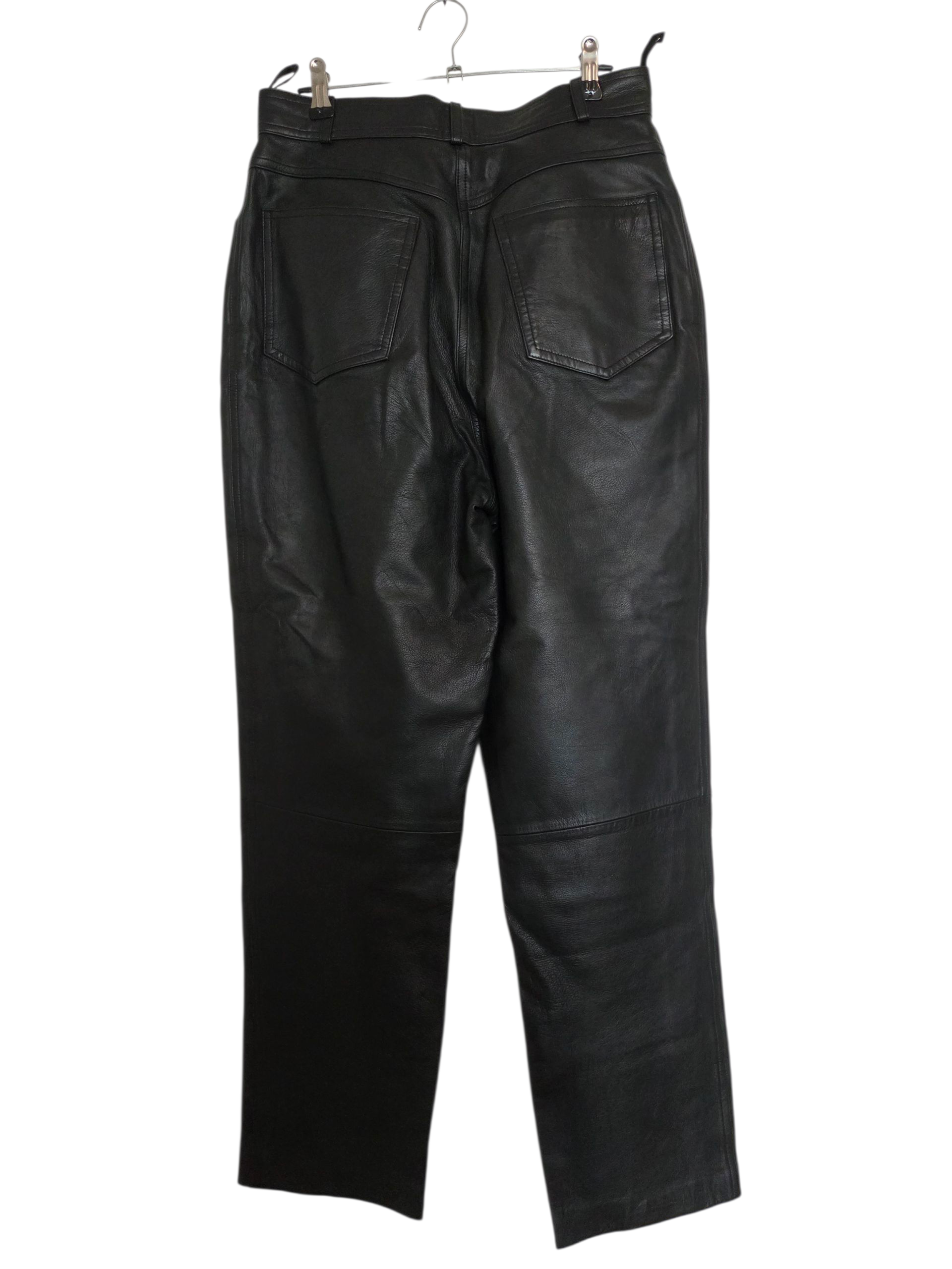 Pantalon cuir véritable vintage