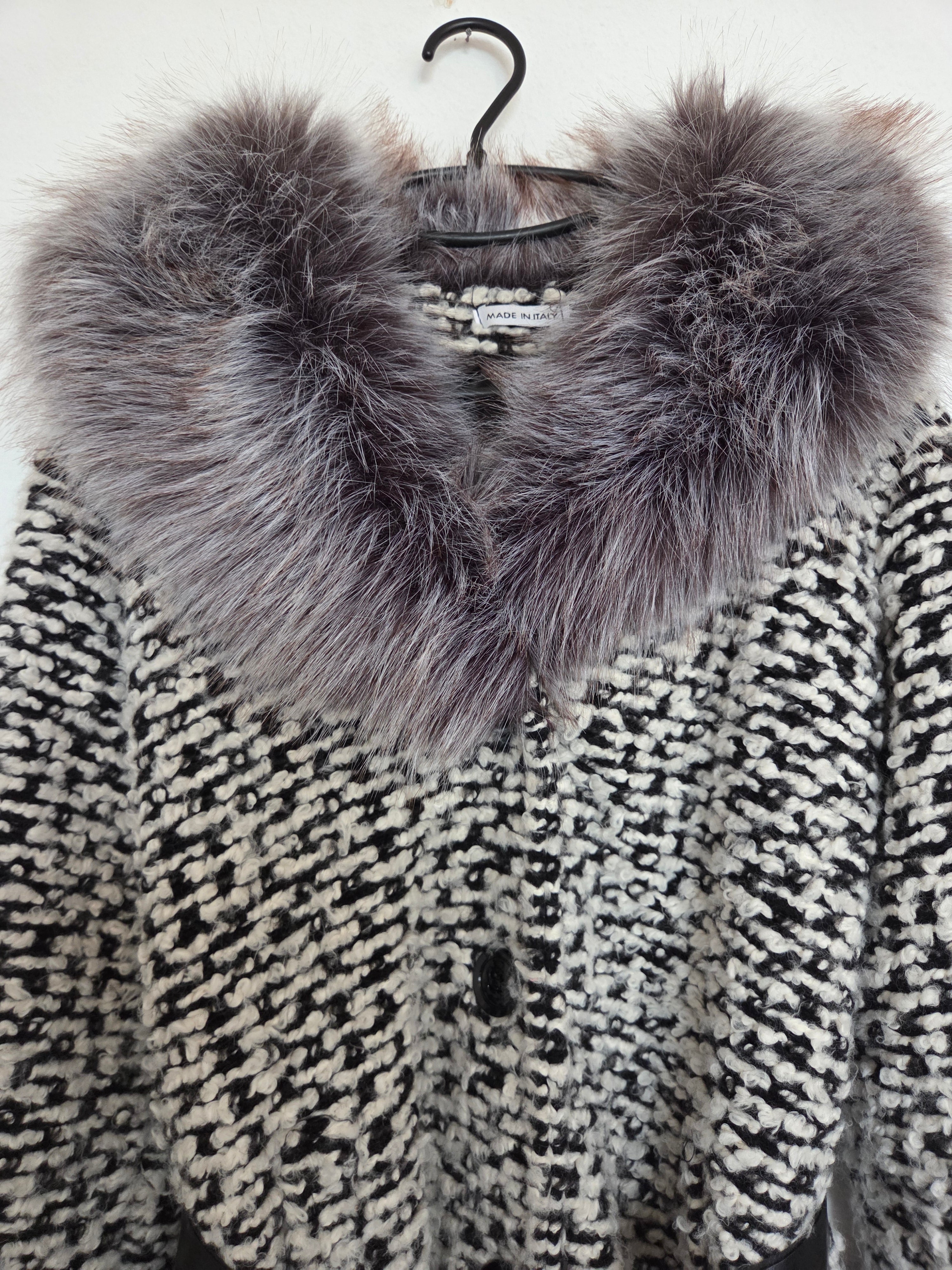 Veste fourrure hiver