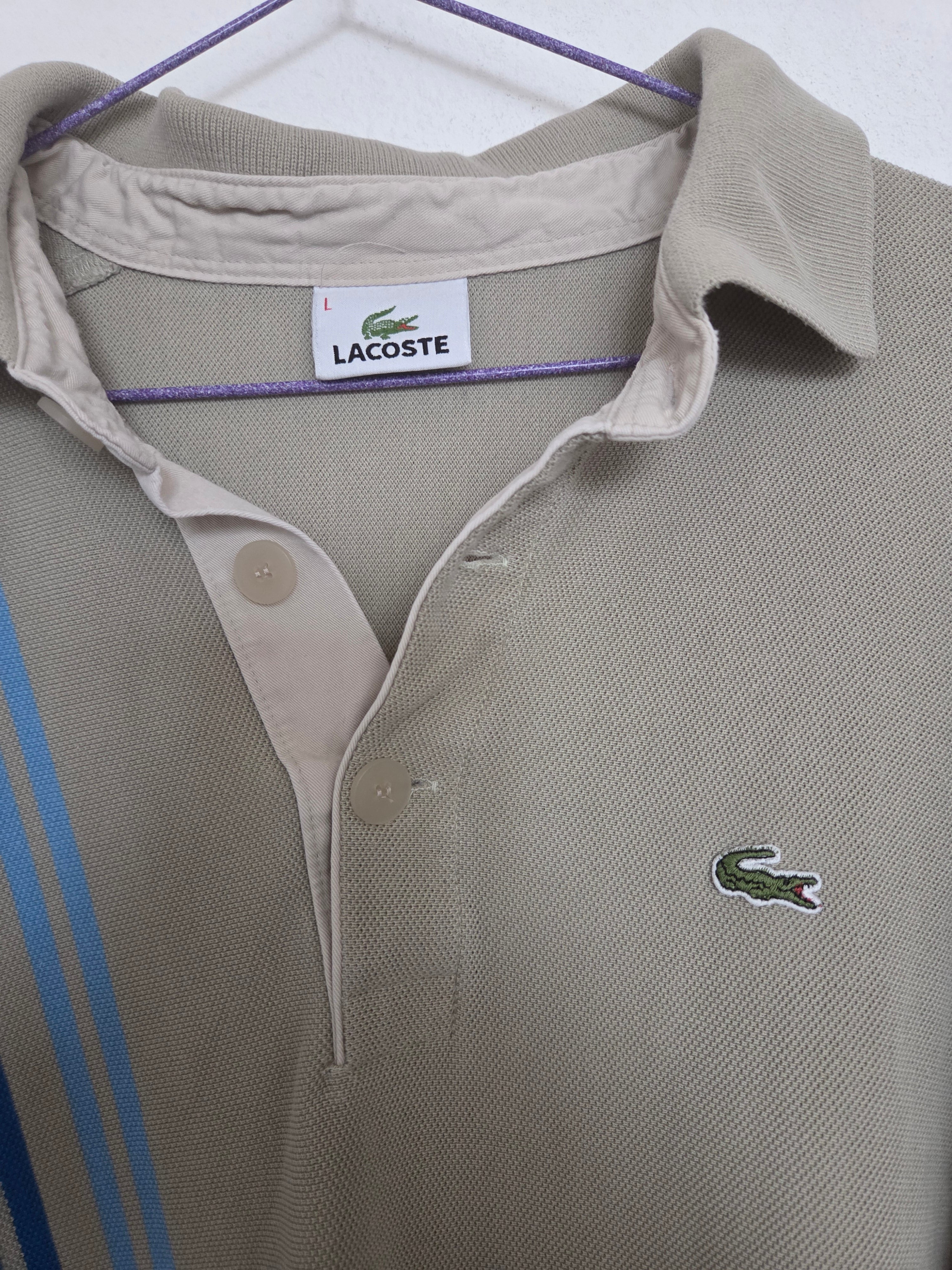 Polo manches longues Lacoste