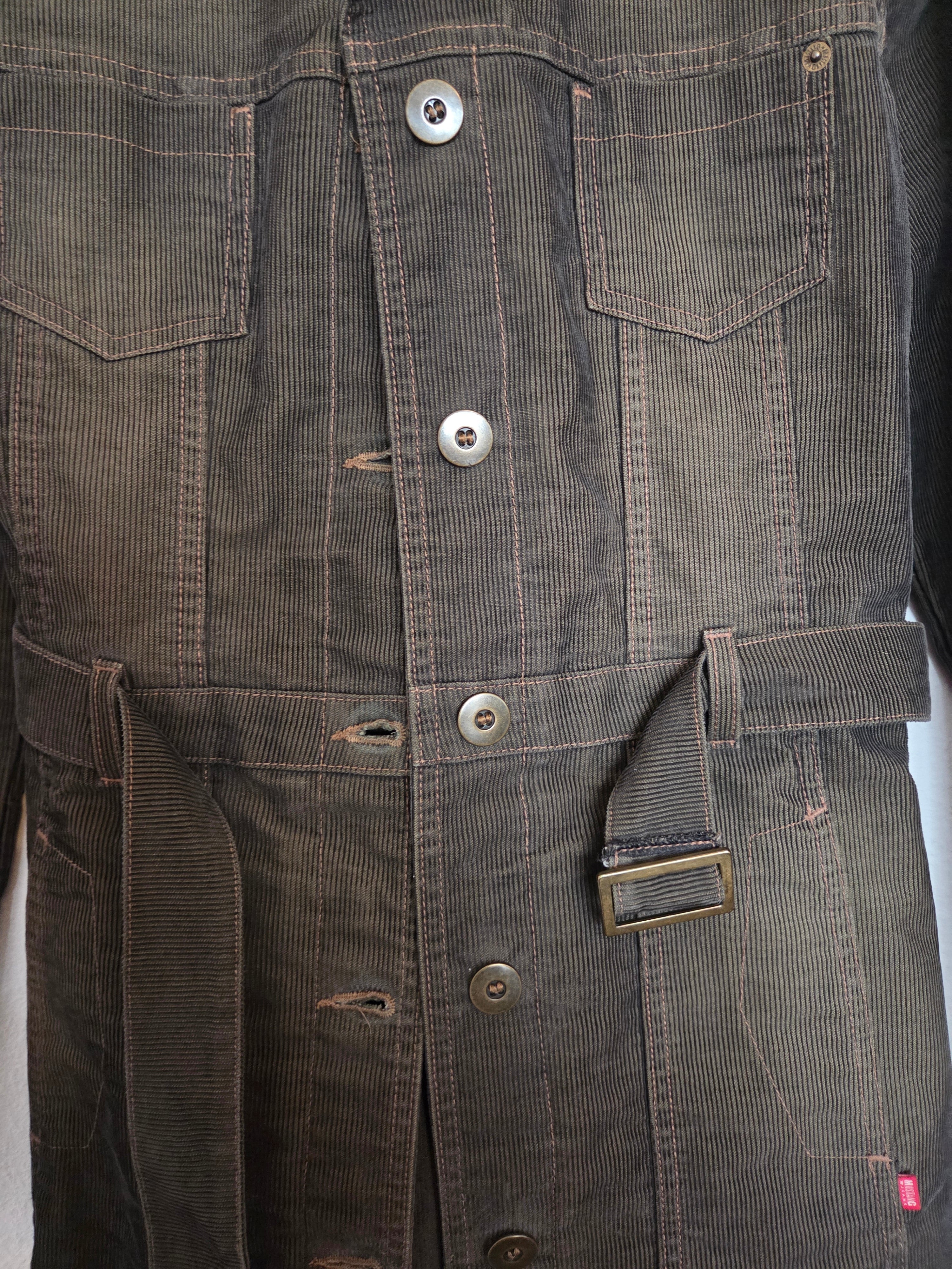 Veste velours côtelé