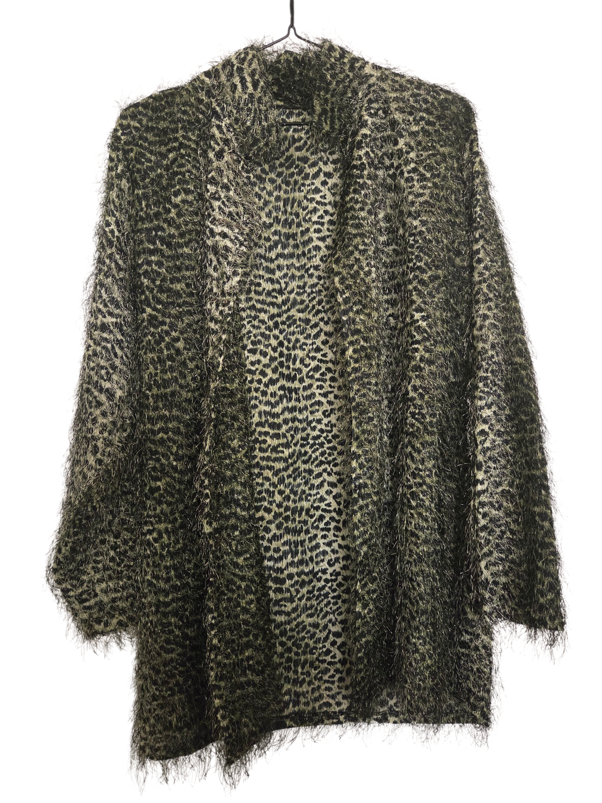 Cardigan léopard