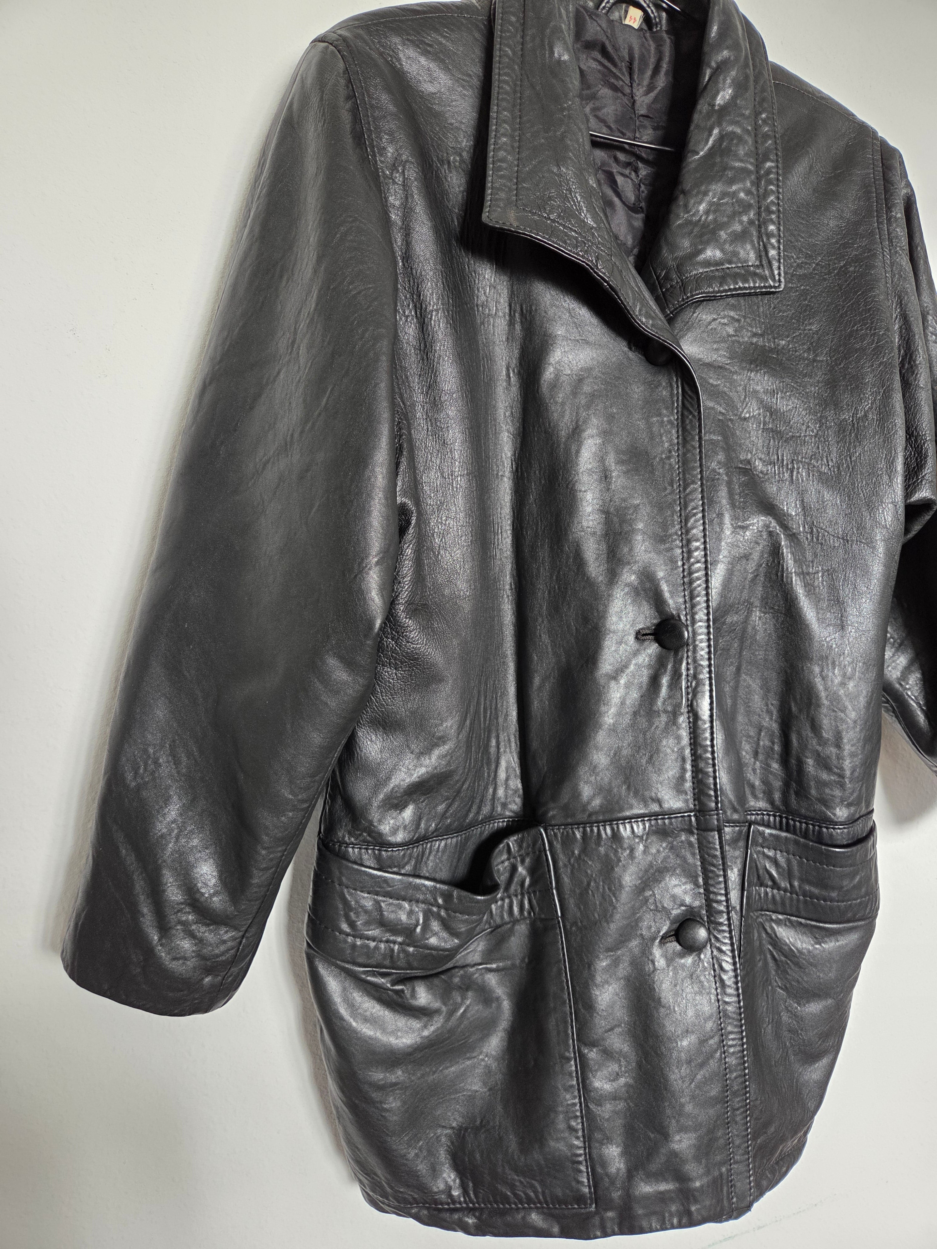 Veste en cuir Mixte