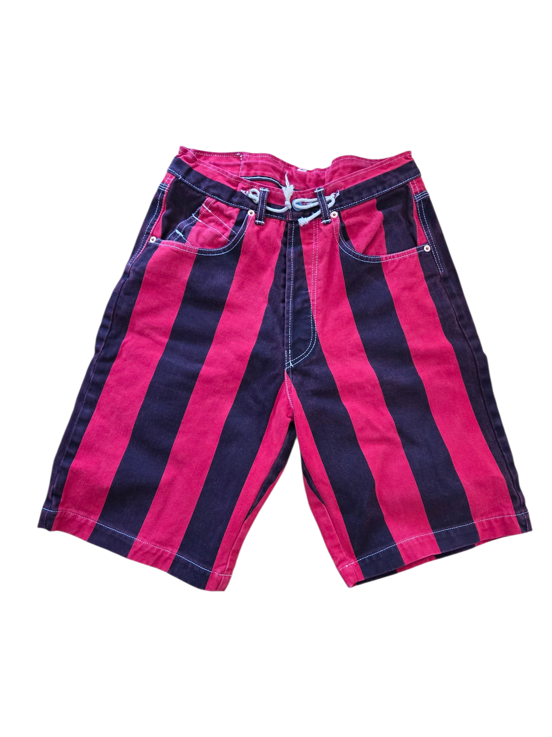 Short rayé vintage