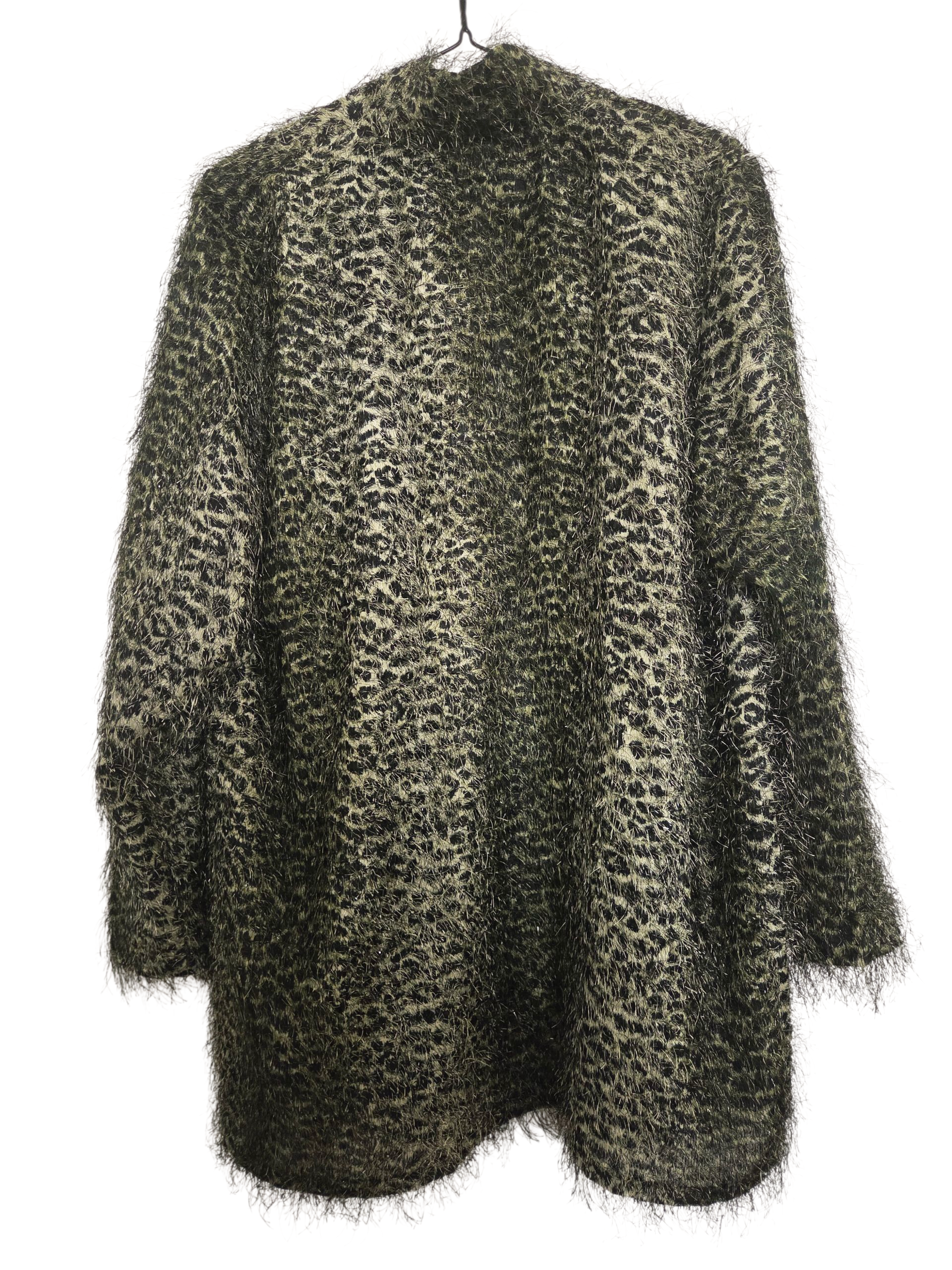 Cardigan léopard