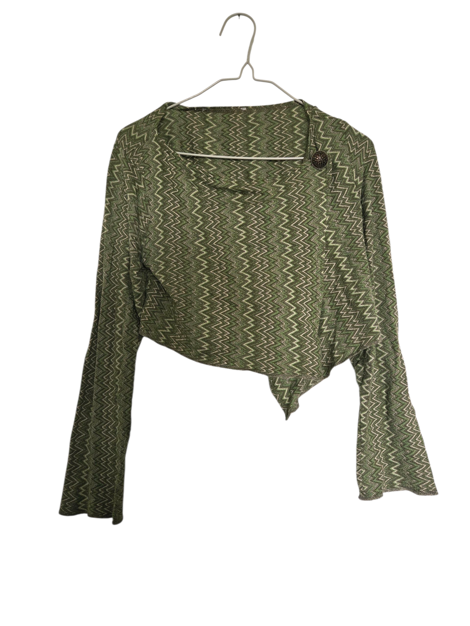 Gilet crop top