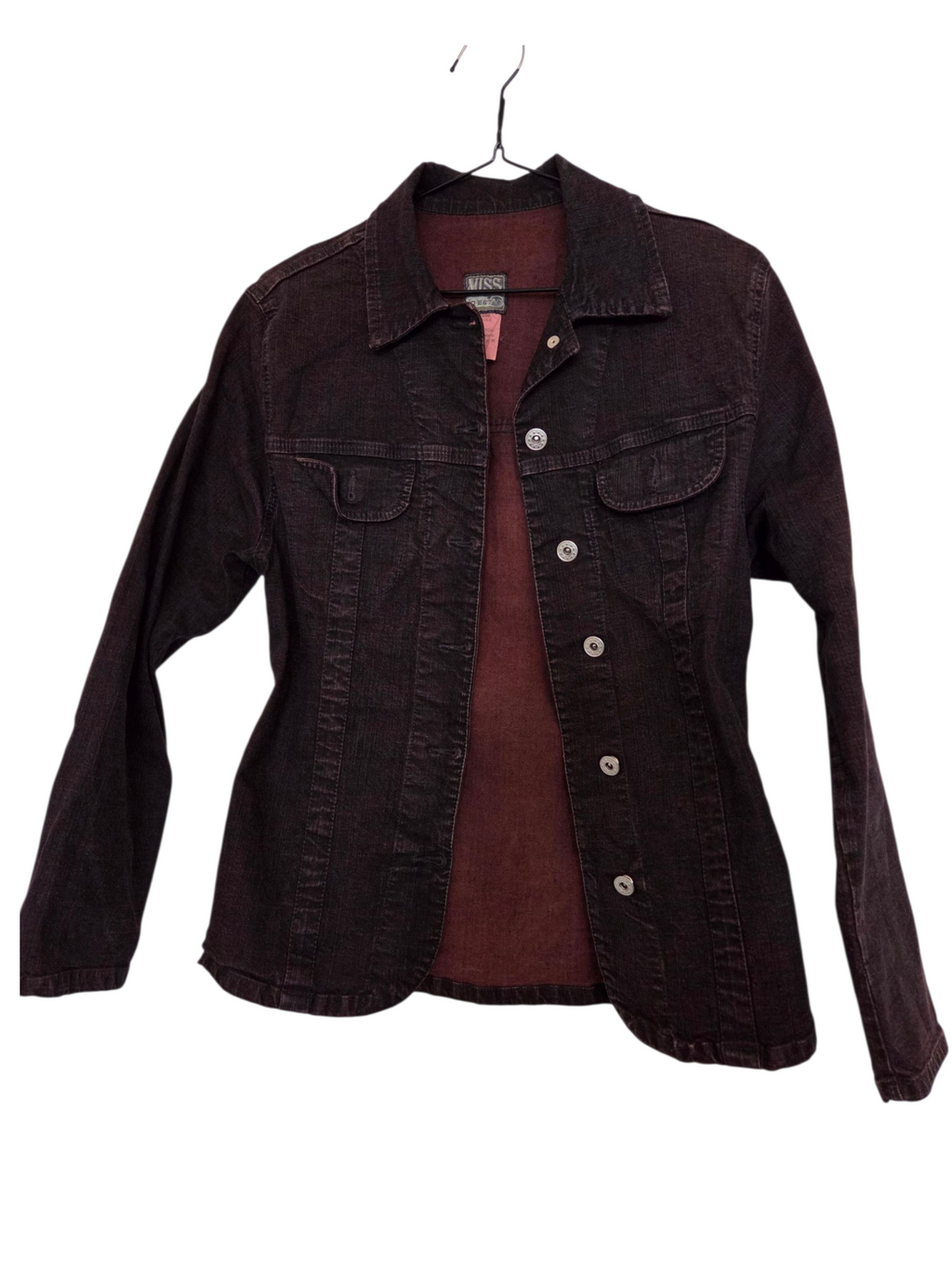 Veste en jeans délavée