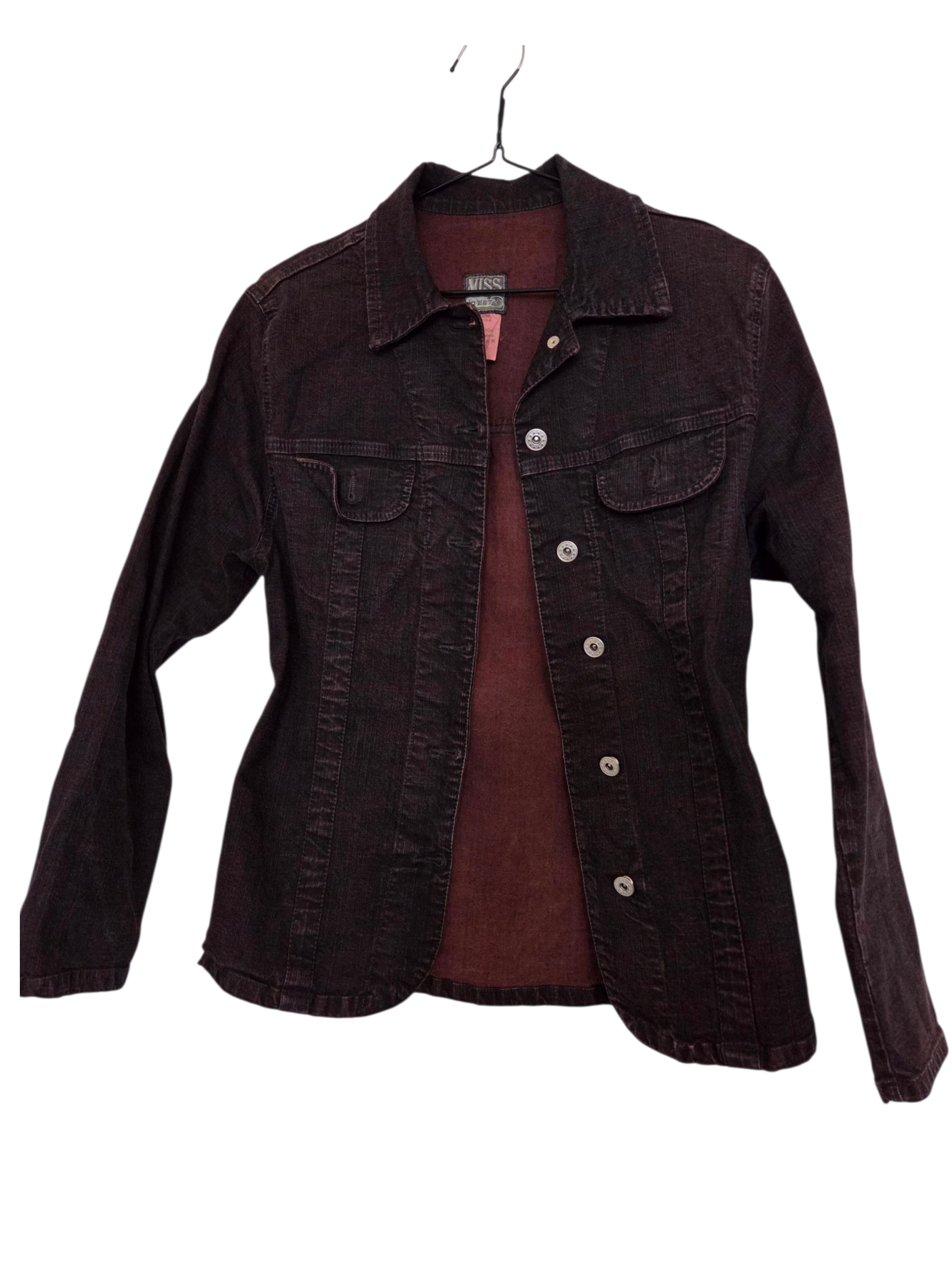 Veste en jeans délavée