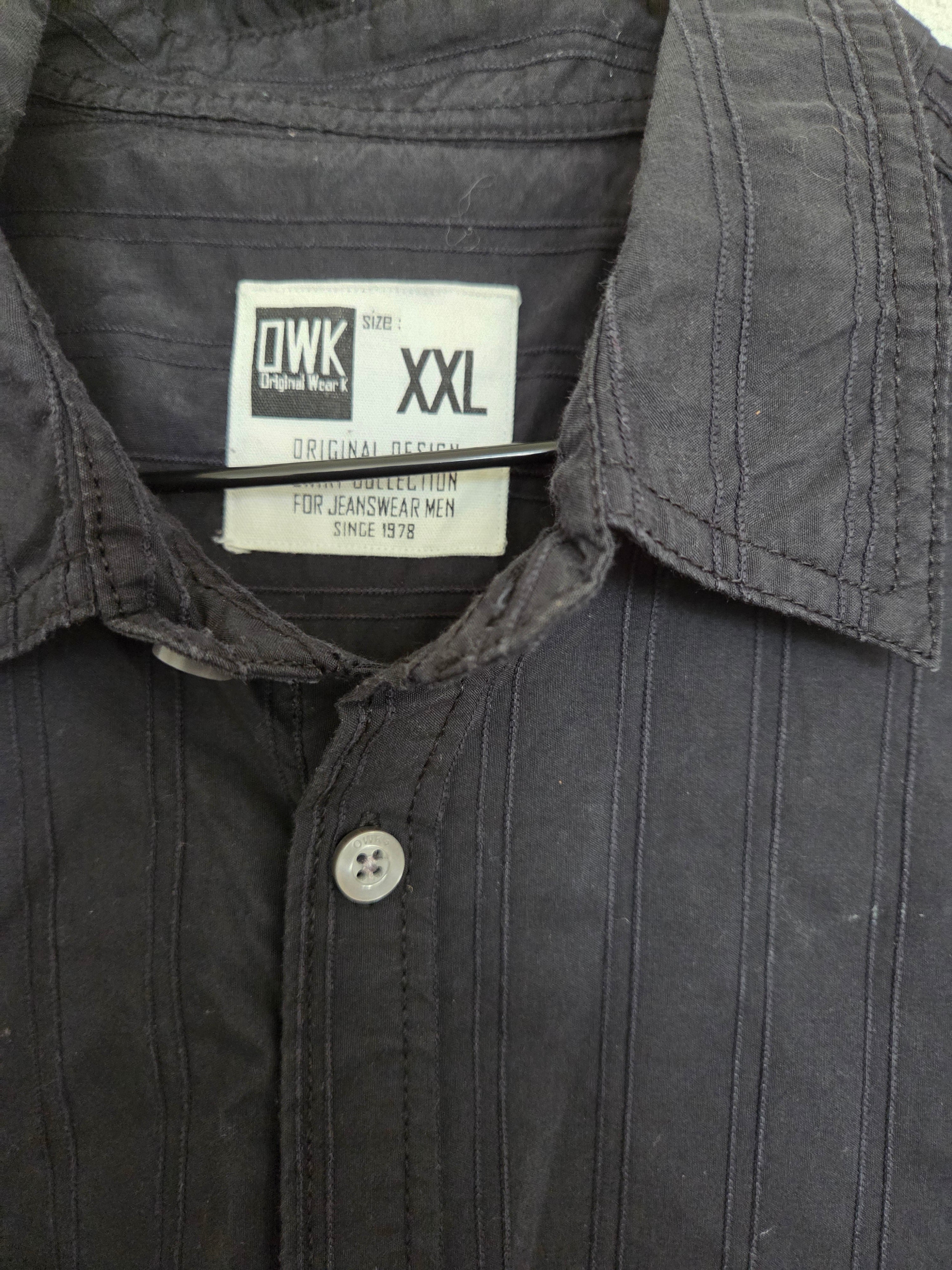 Chemise noire homme