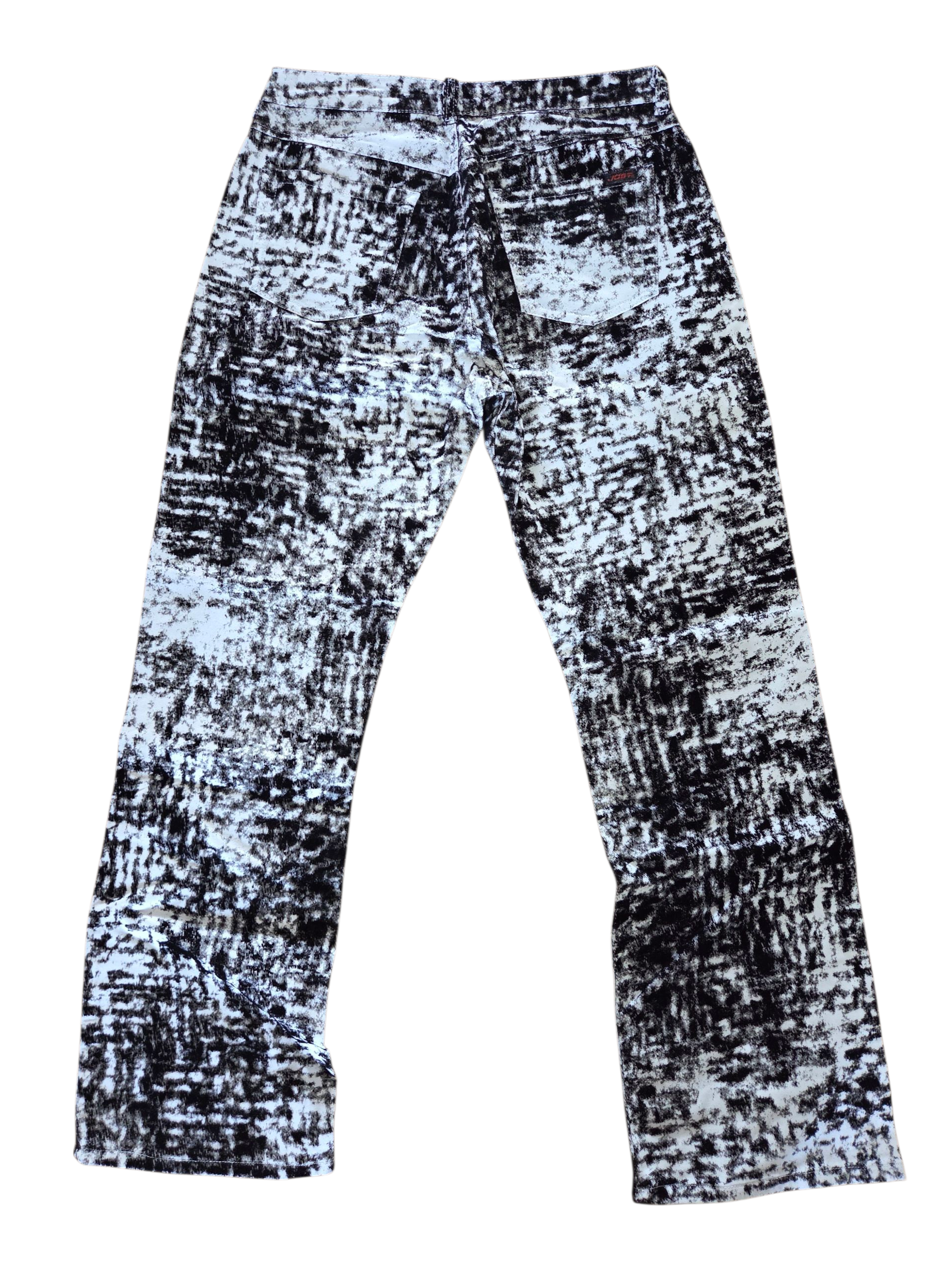 Pantalon taille haute velours