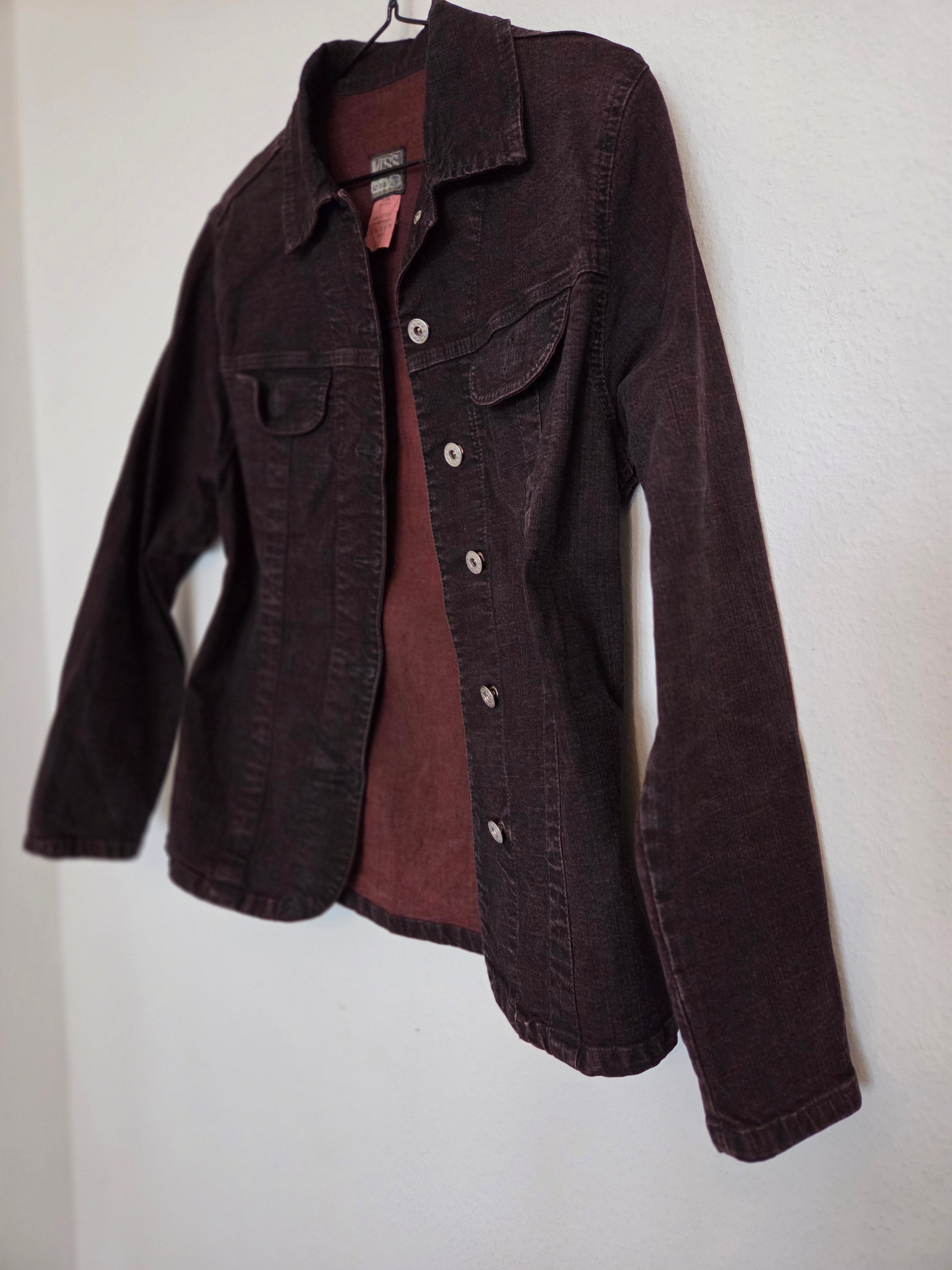 Veste en jeans délavée