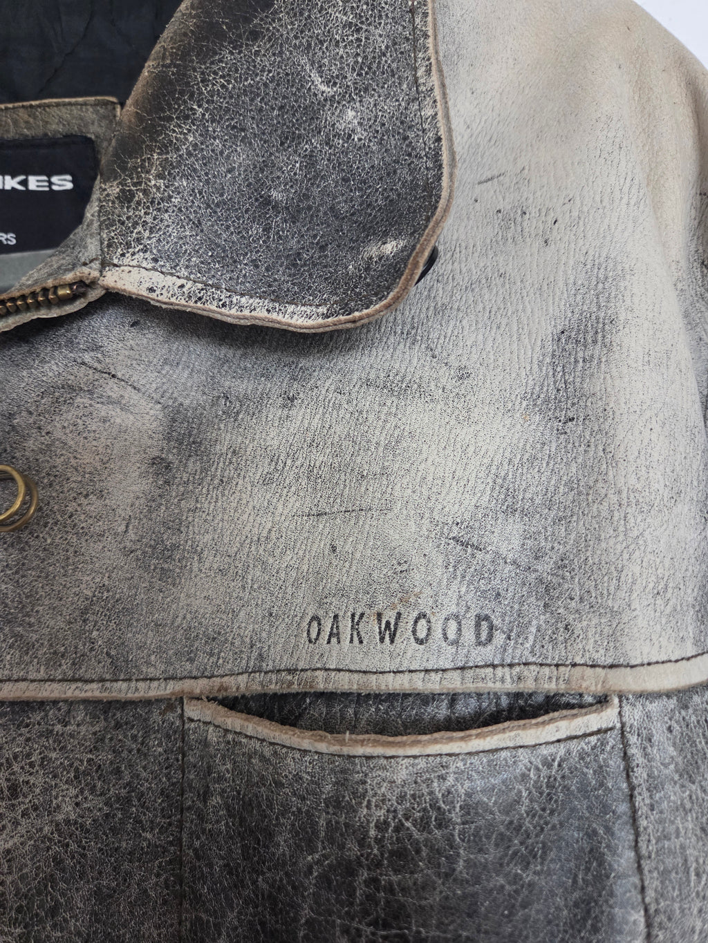 Blouson cuir vintage