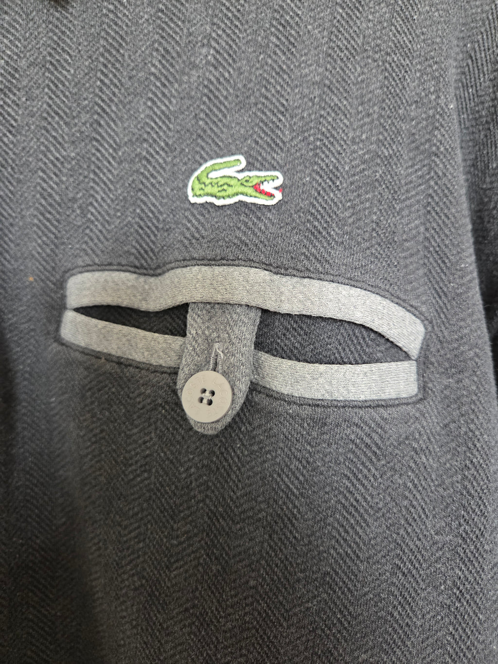 Polo manches longues Lacoste 90's