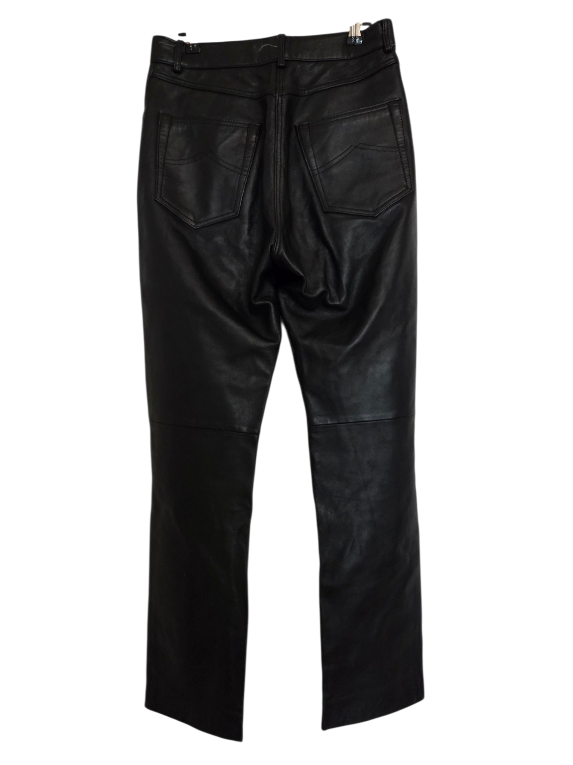 Pantalon cuir véritable