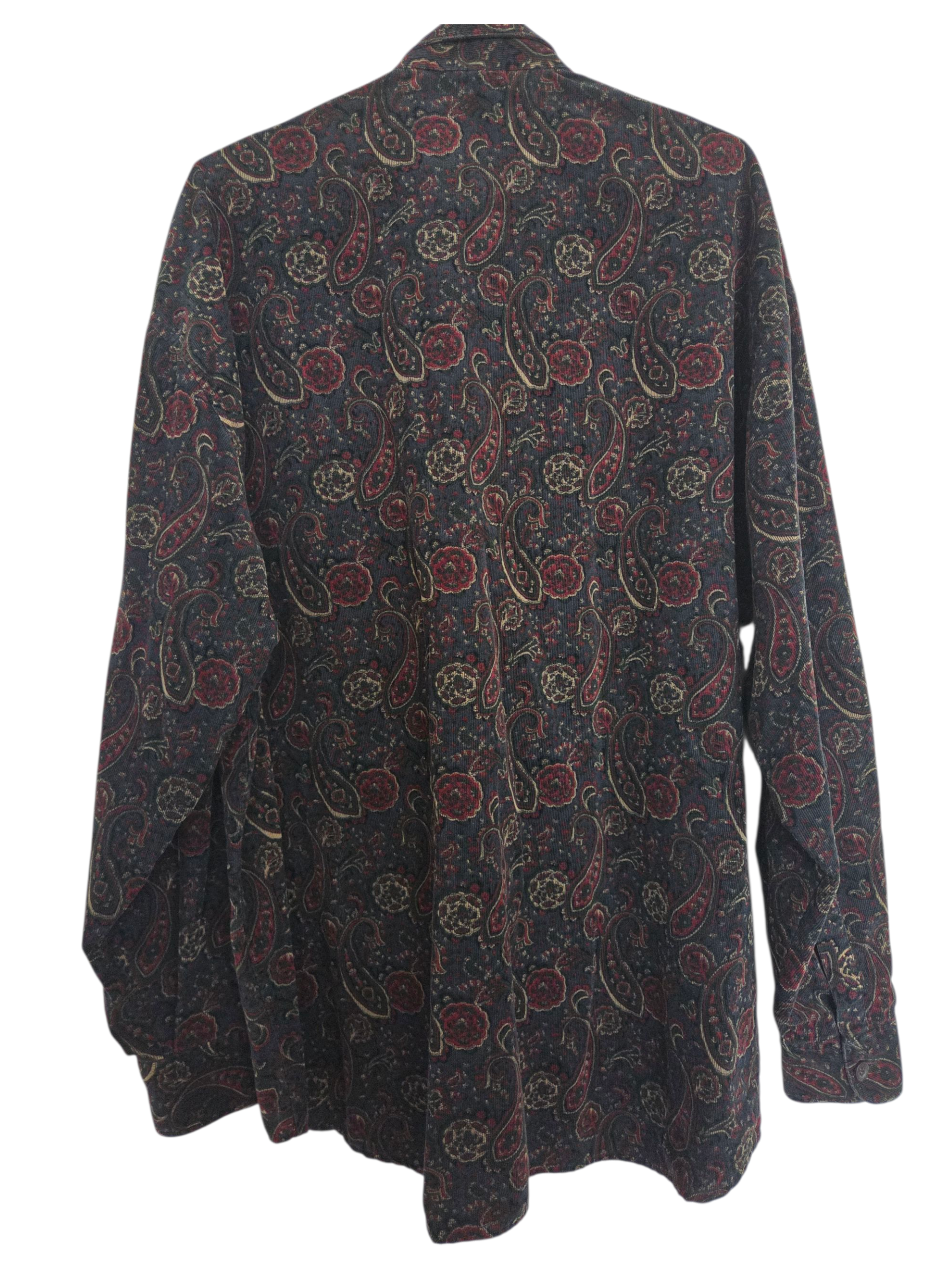 Chemise velours côtelé vintage