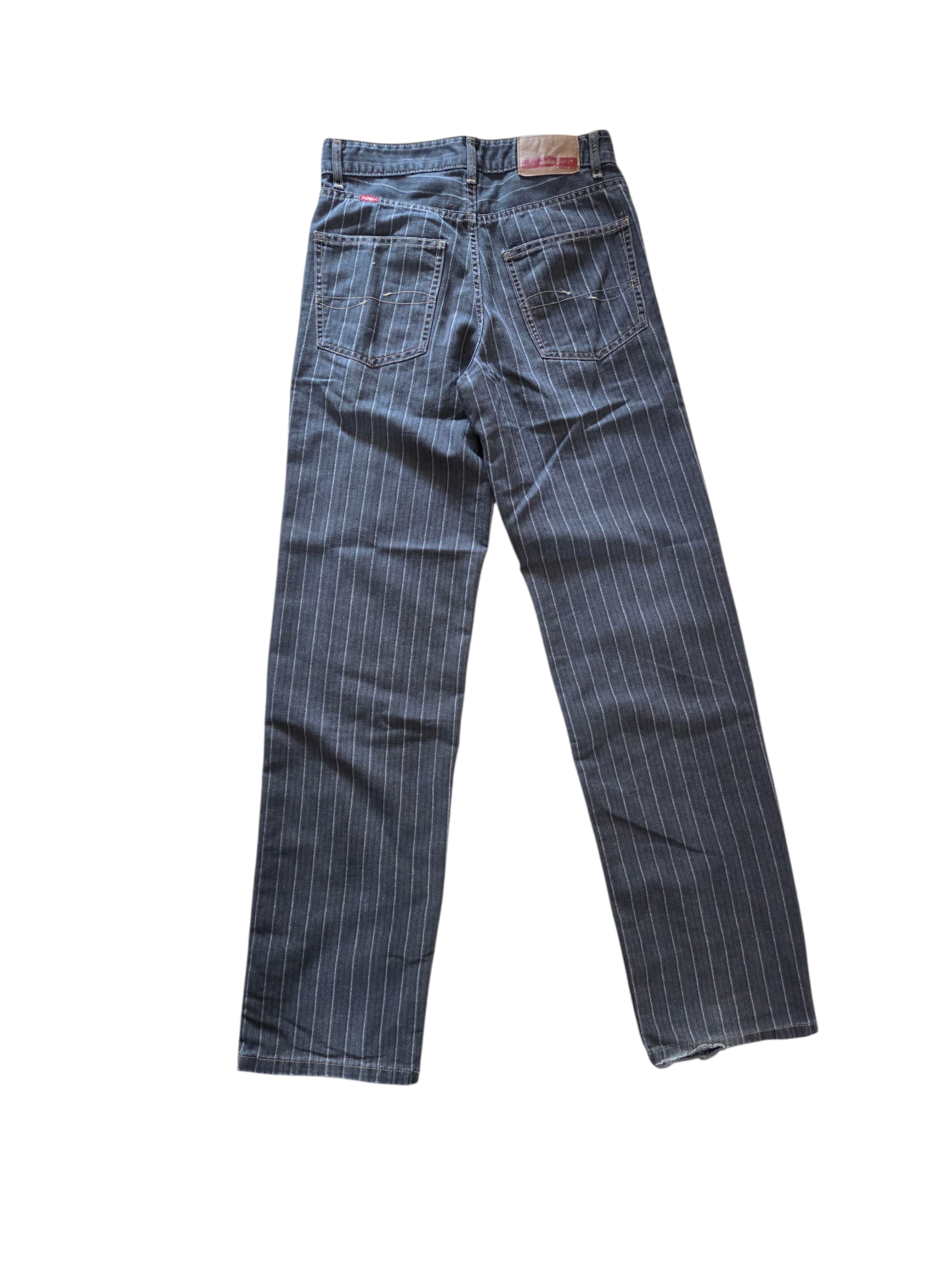 Jeans rayures Mixte
