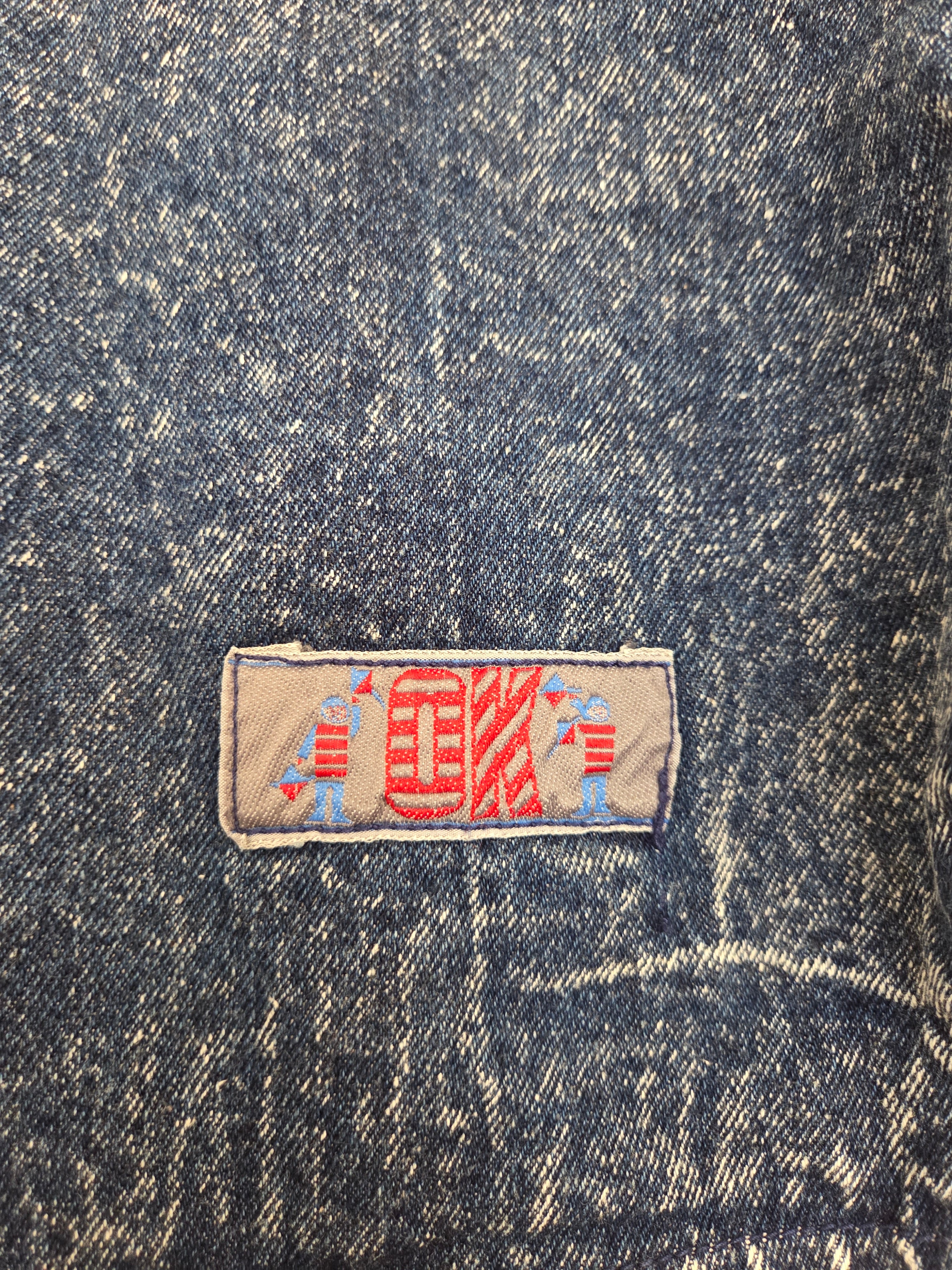 Crop top jean vintage