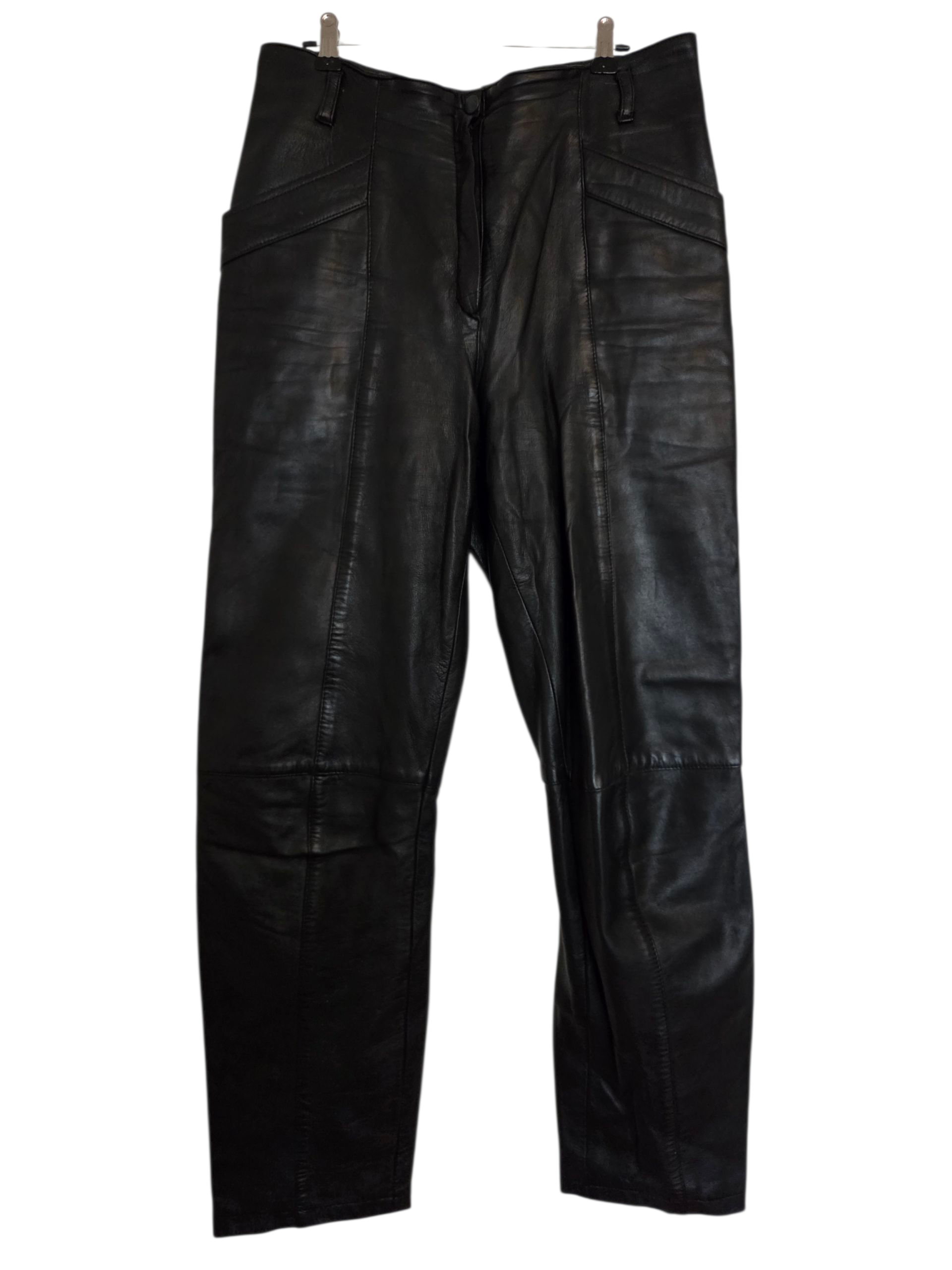 Pantalon cuir véritable
