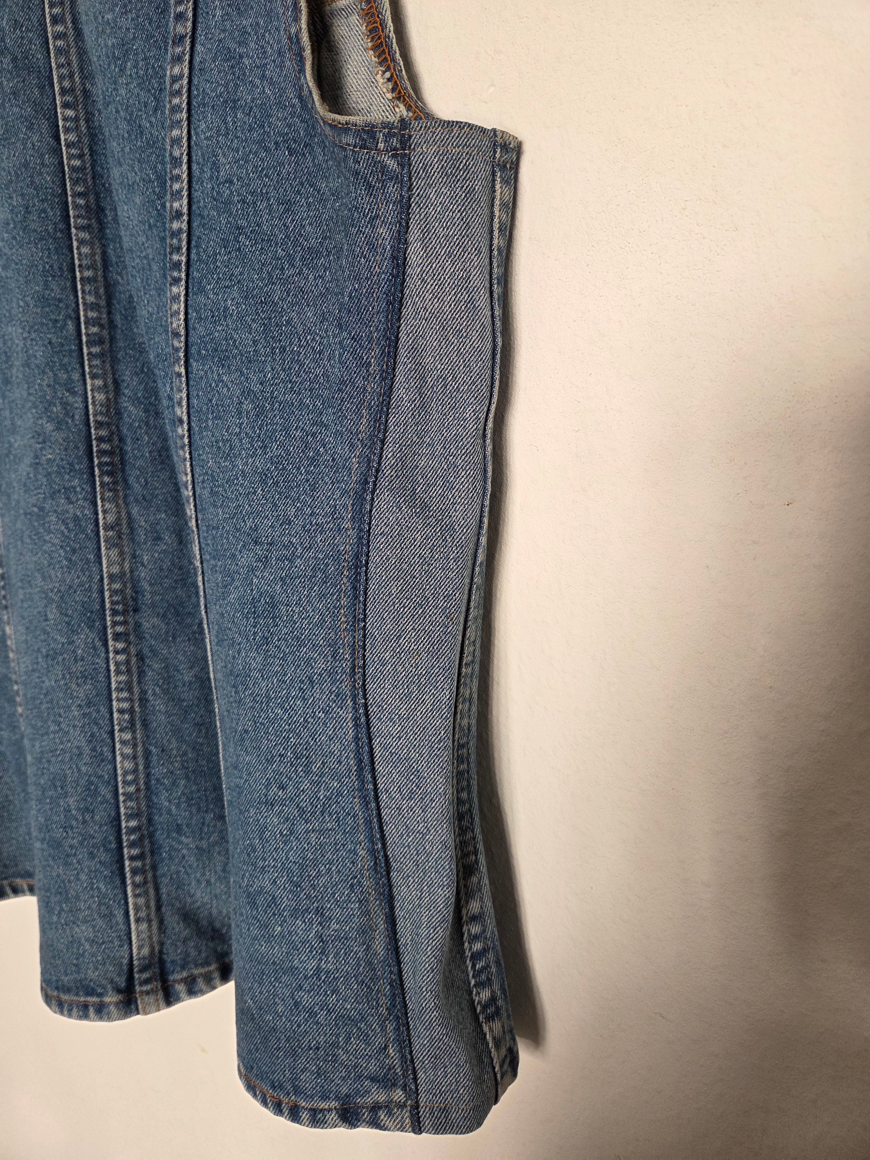Veste sans manche jeans