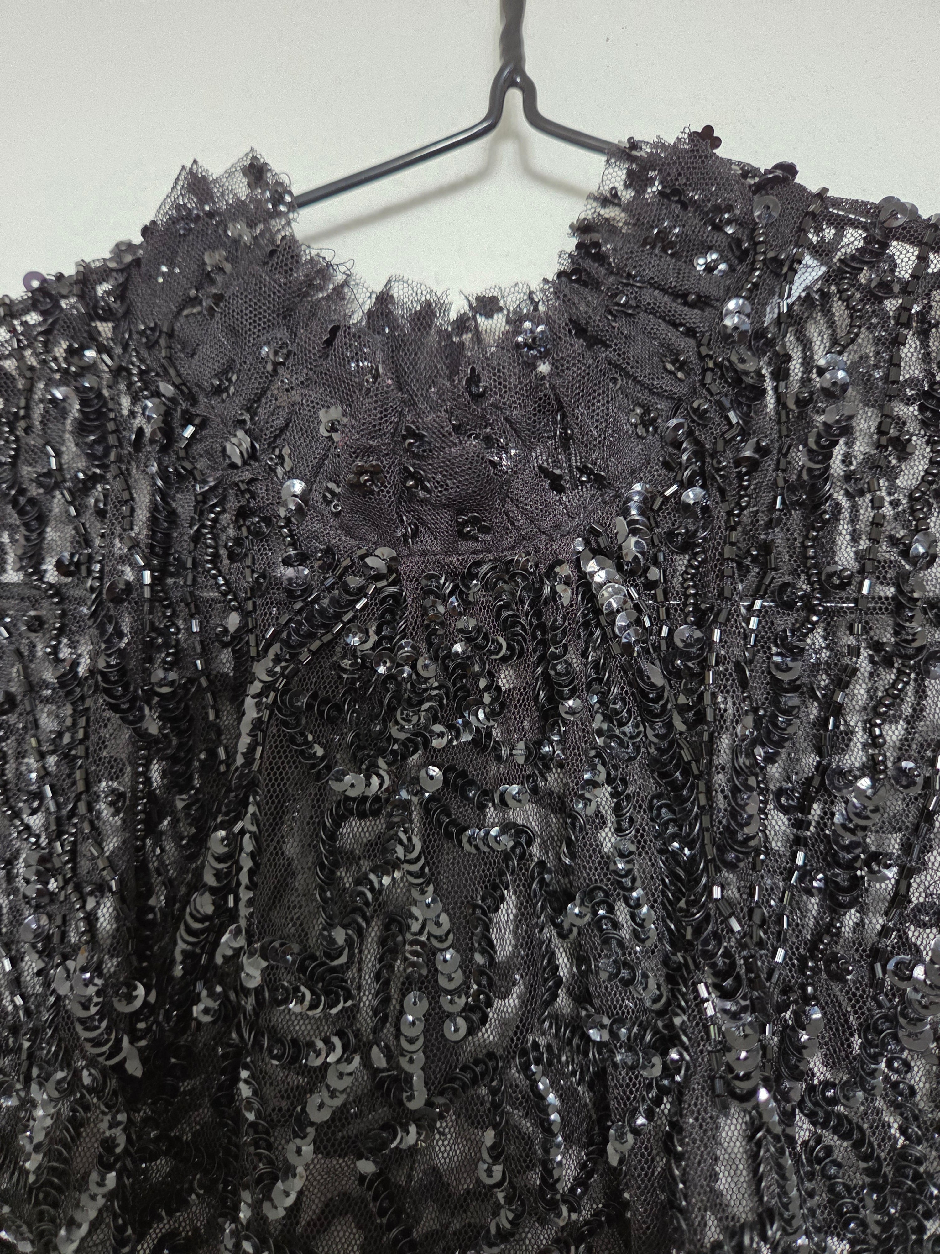Haut sequins