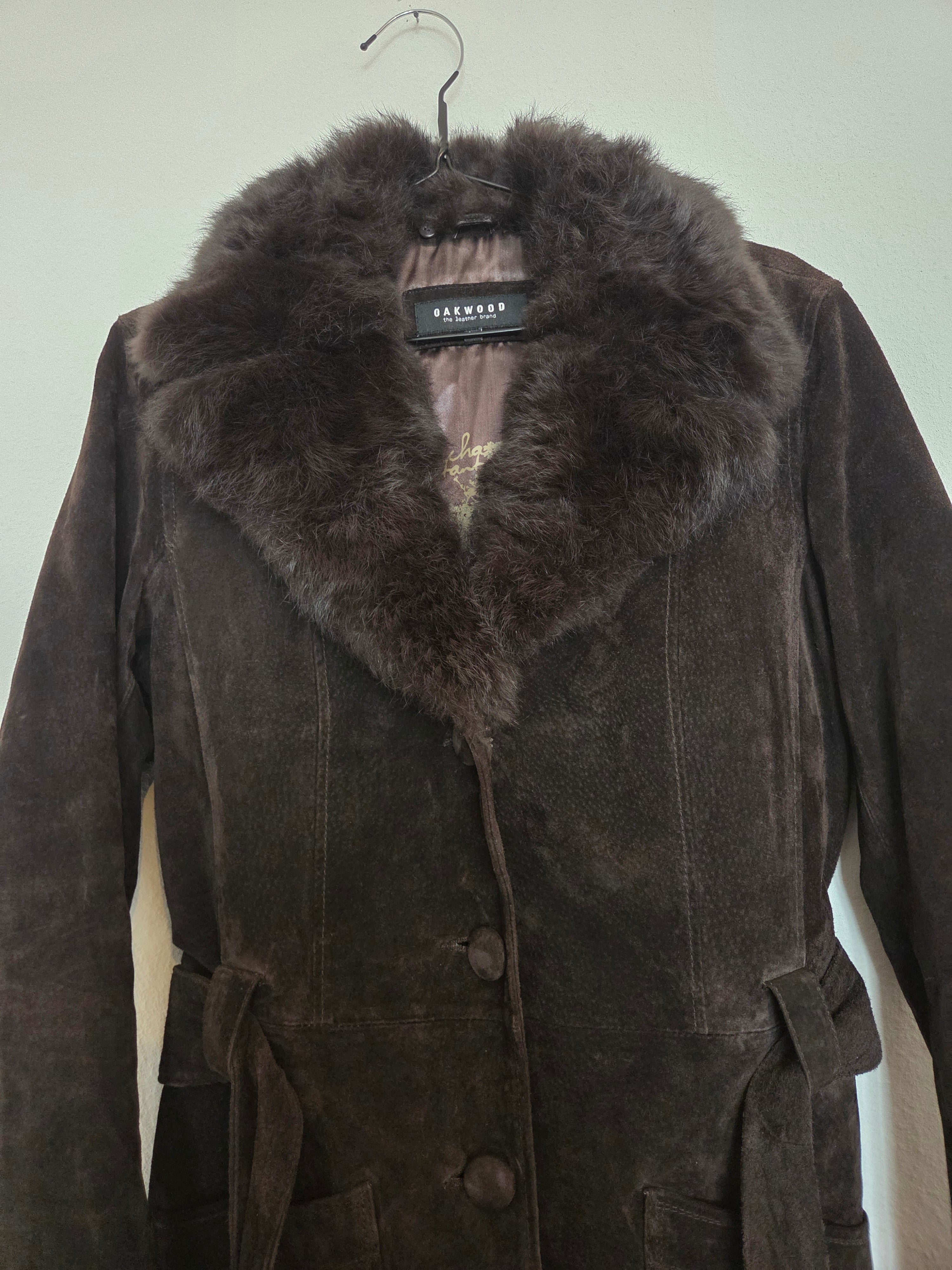 Manteau daim (cuir véritable)