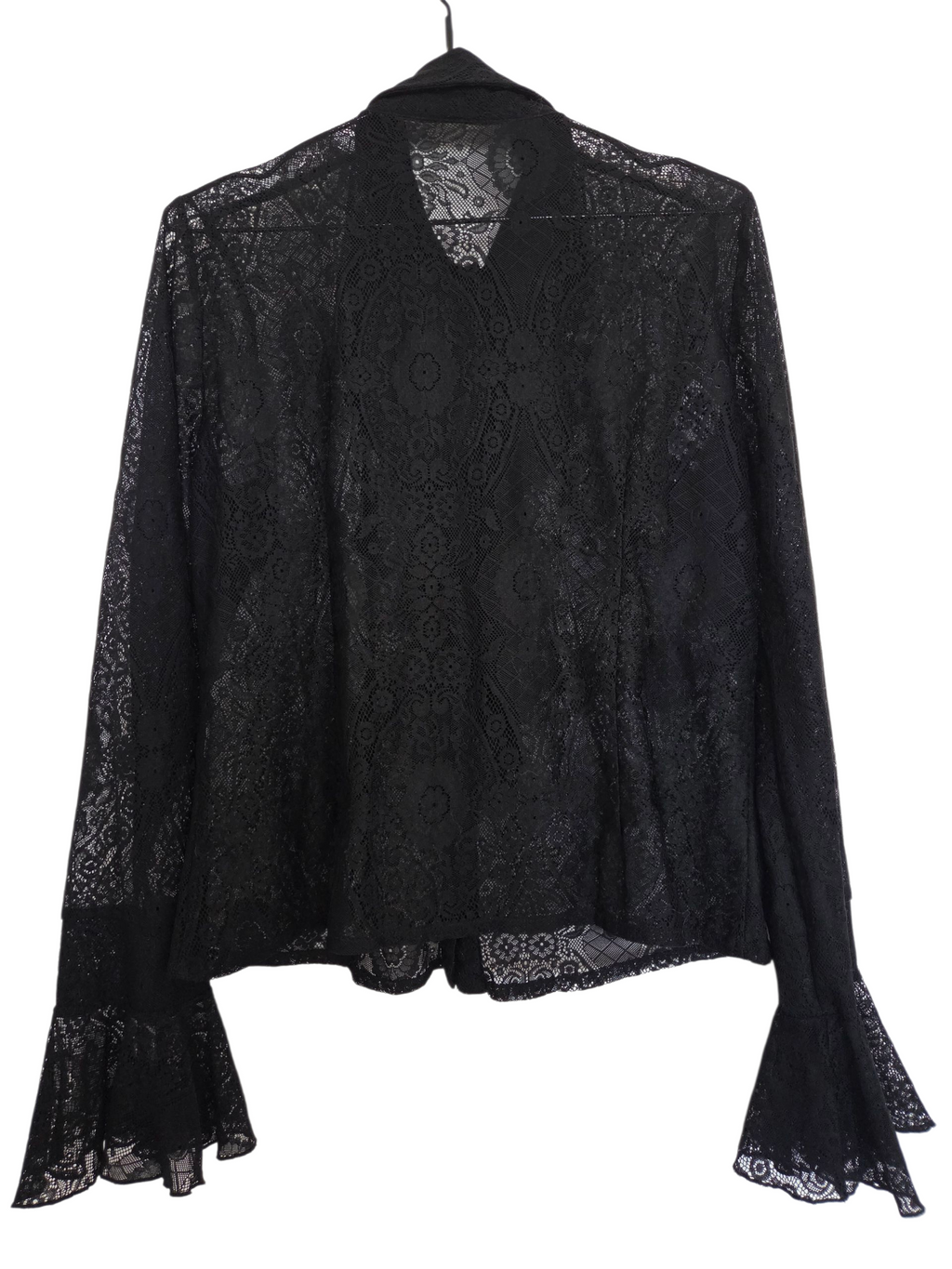 Chemise col froufrou