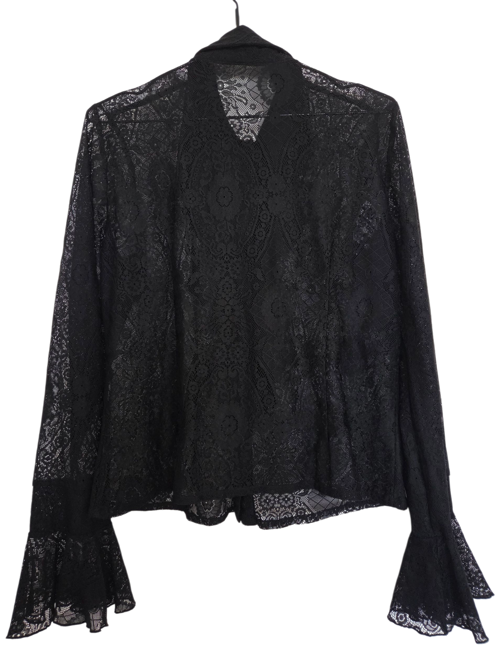 Chemise col froufrou