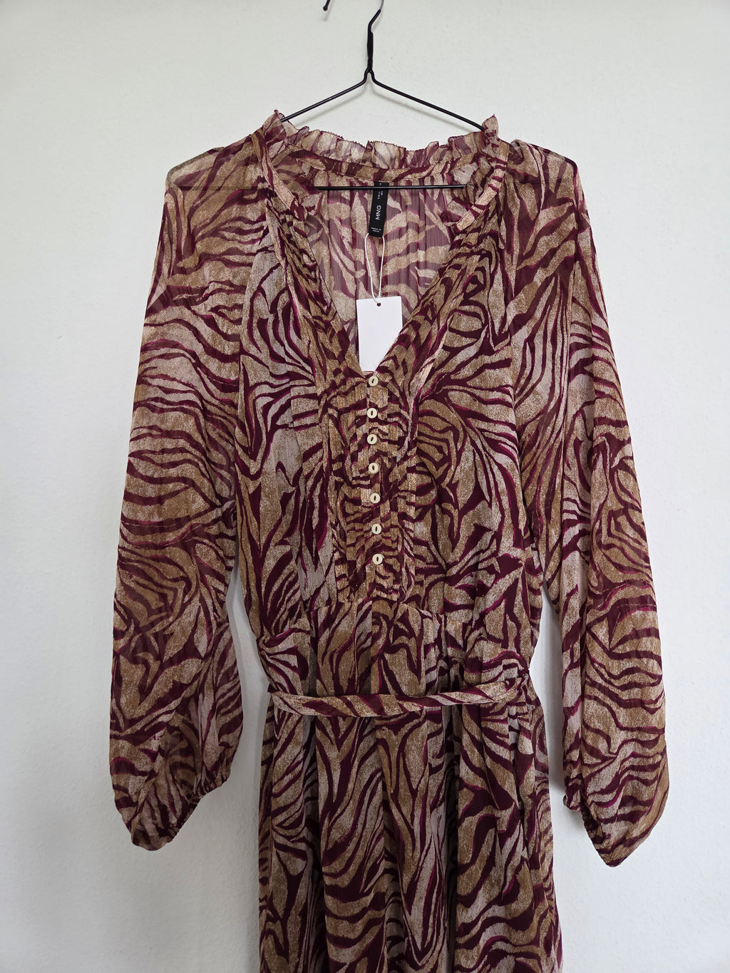 Robe mousseline Mango