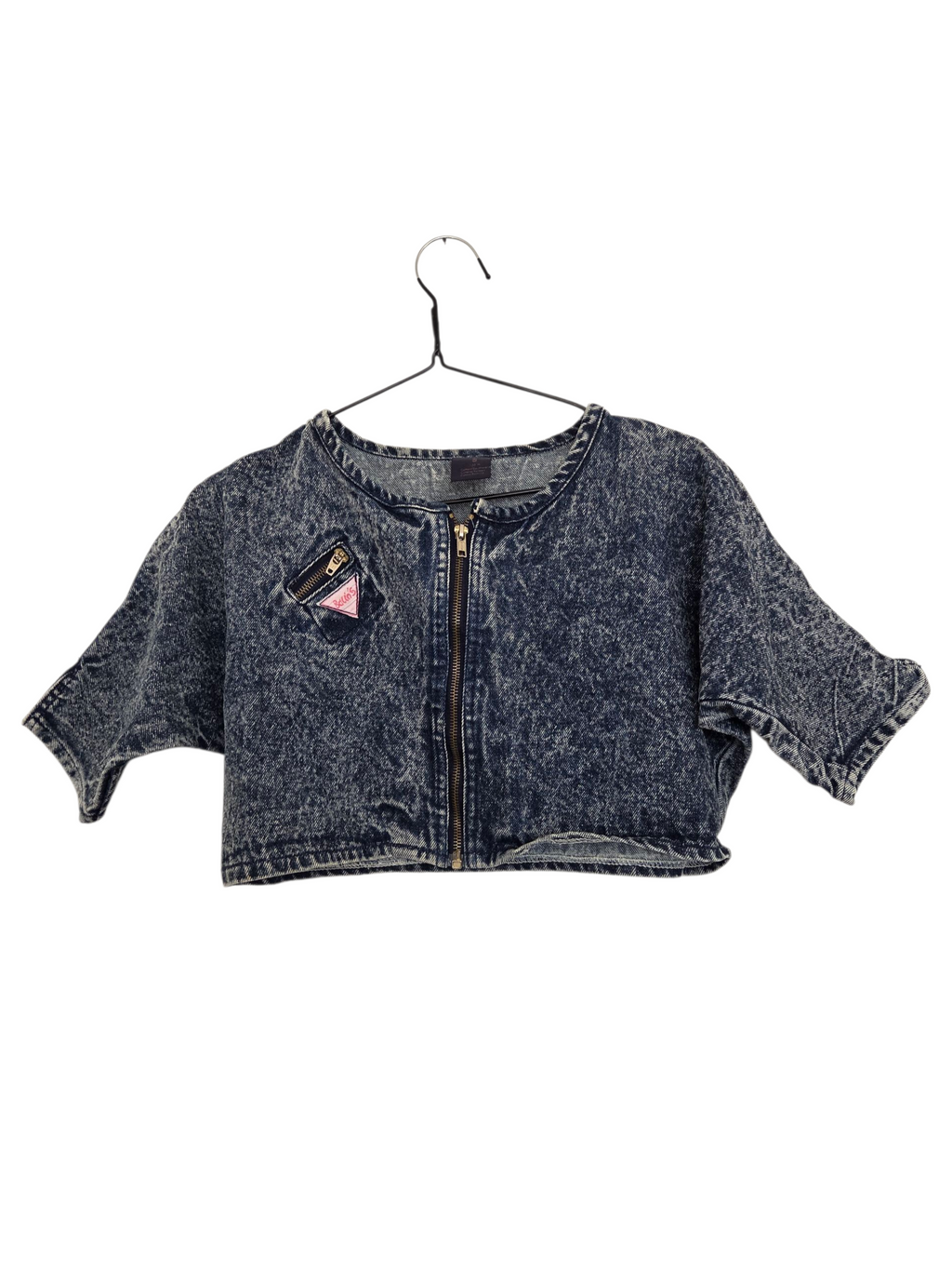 Crop top jean vintage