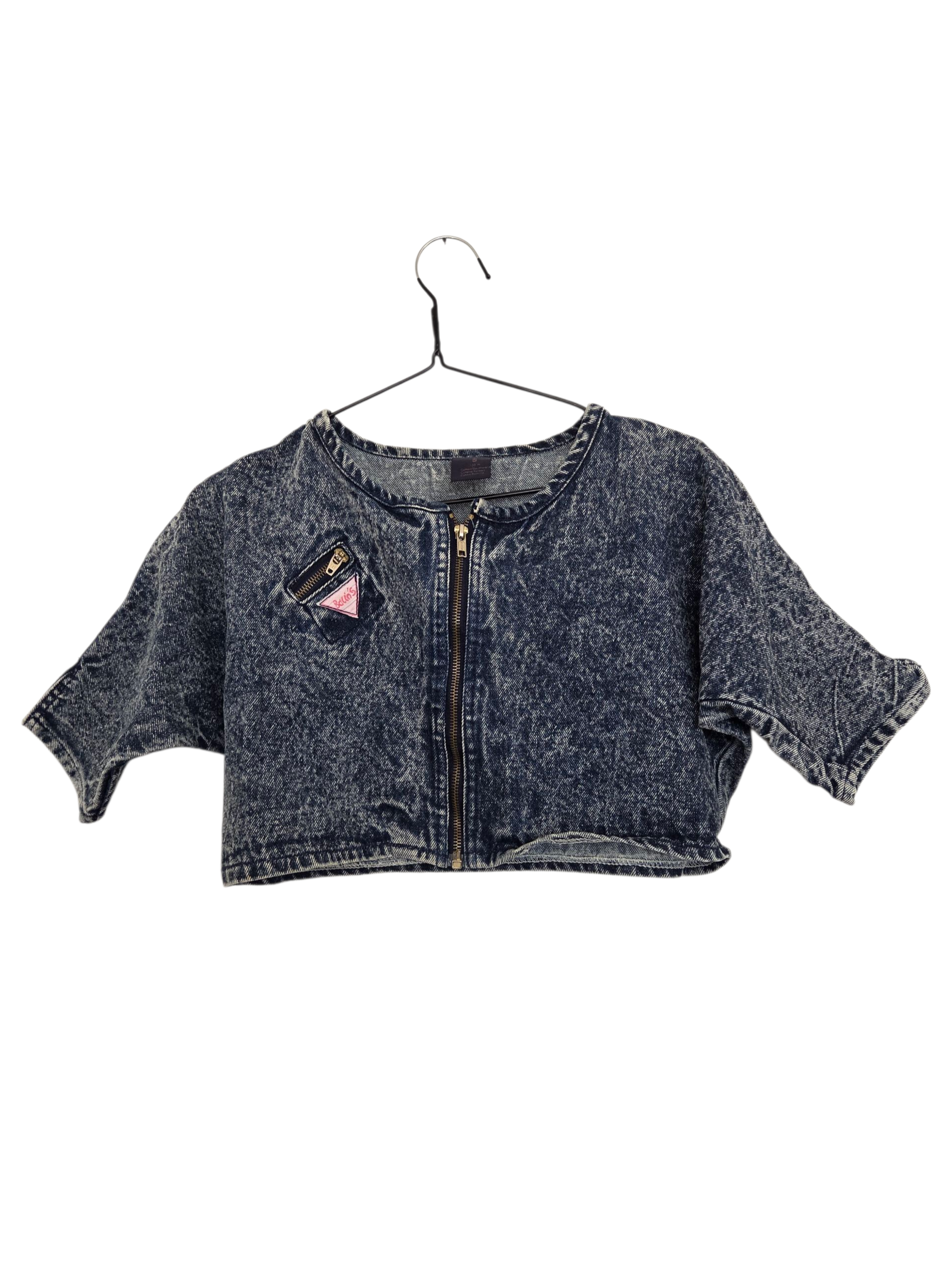 Crop top jean vintage