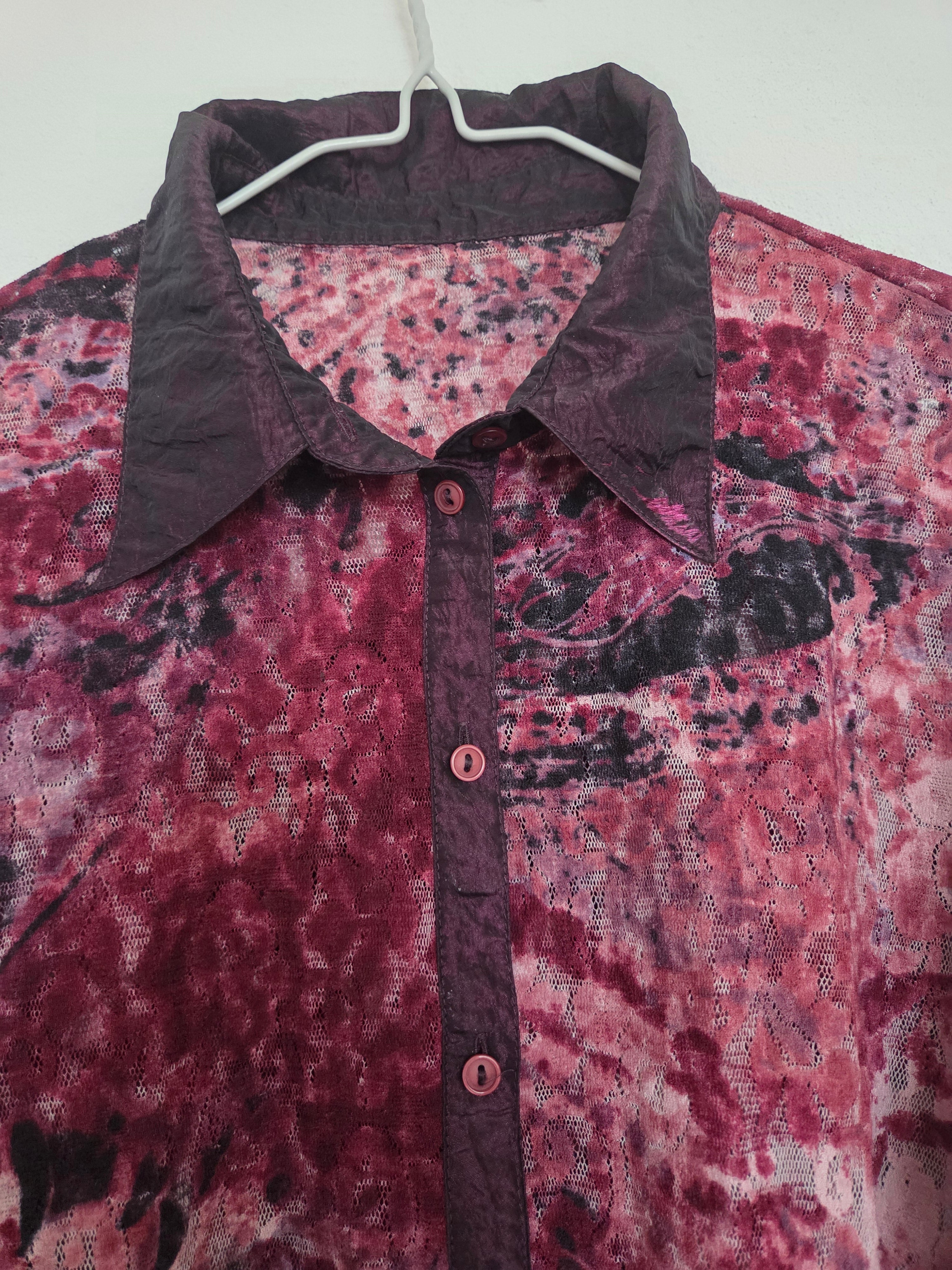 Chemise dentelle y2k