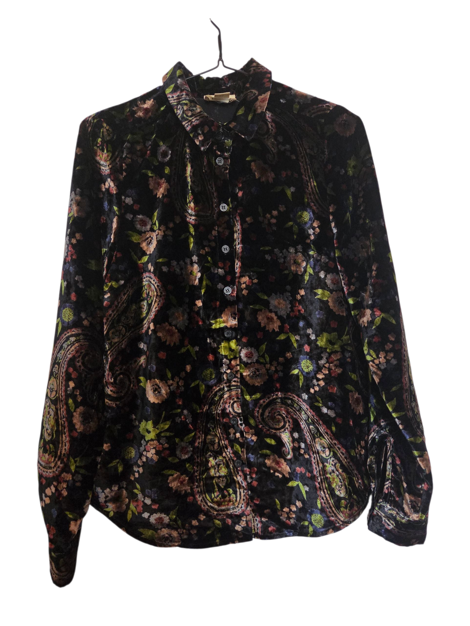 Chemise en velours Bel air