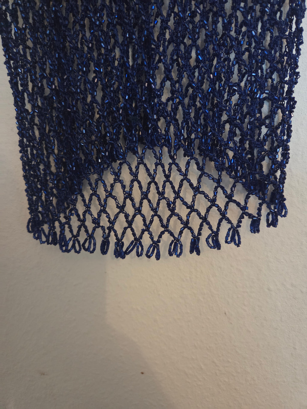 Haut perles vintage