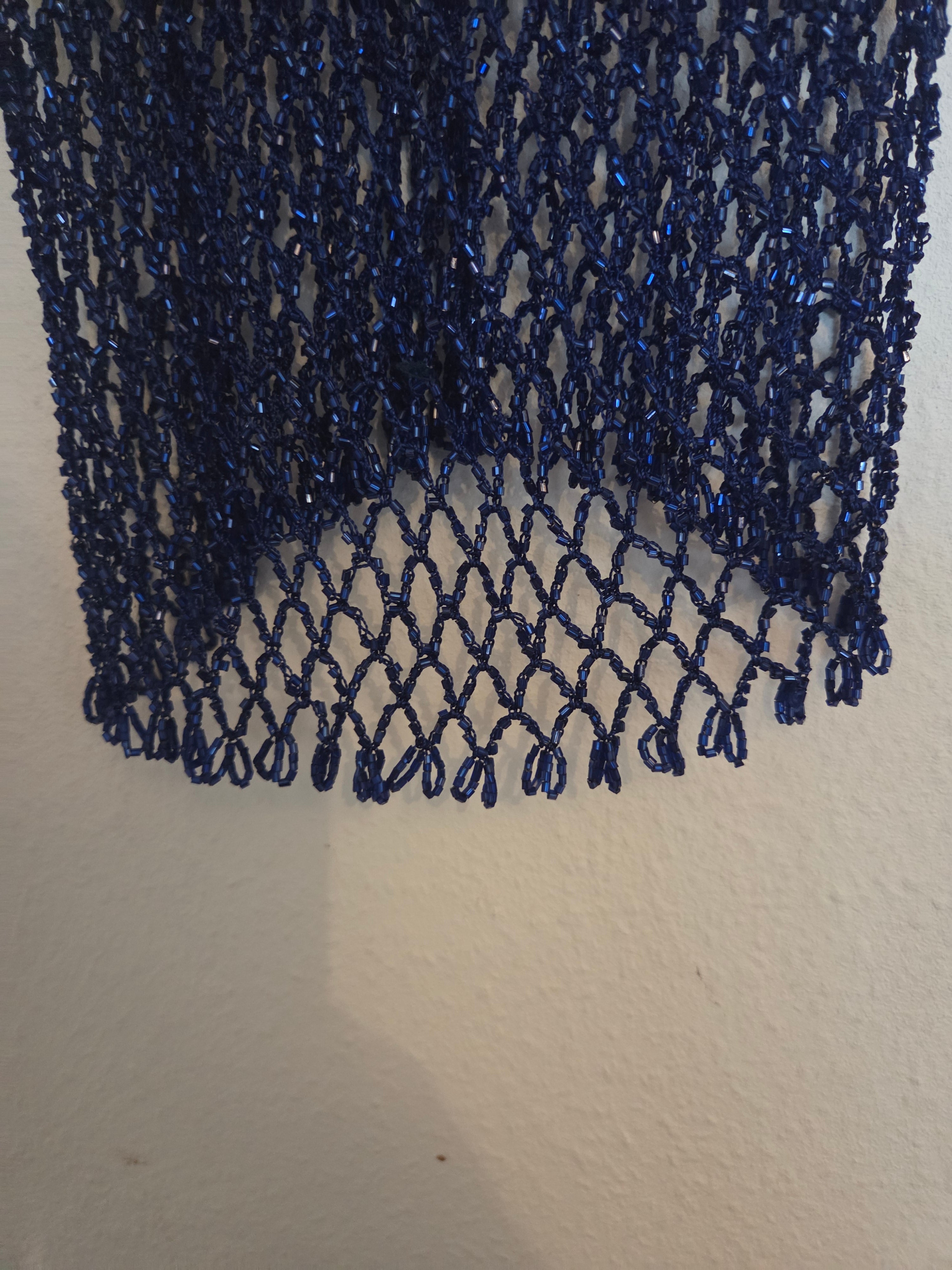 Haut perles vintage