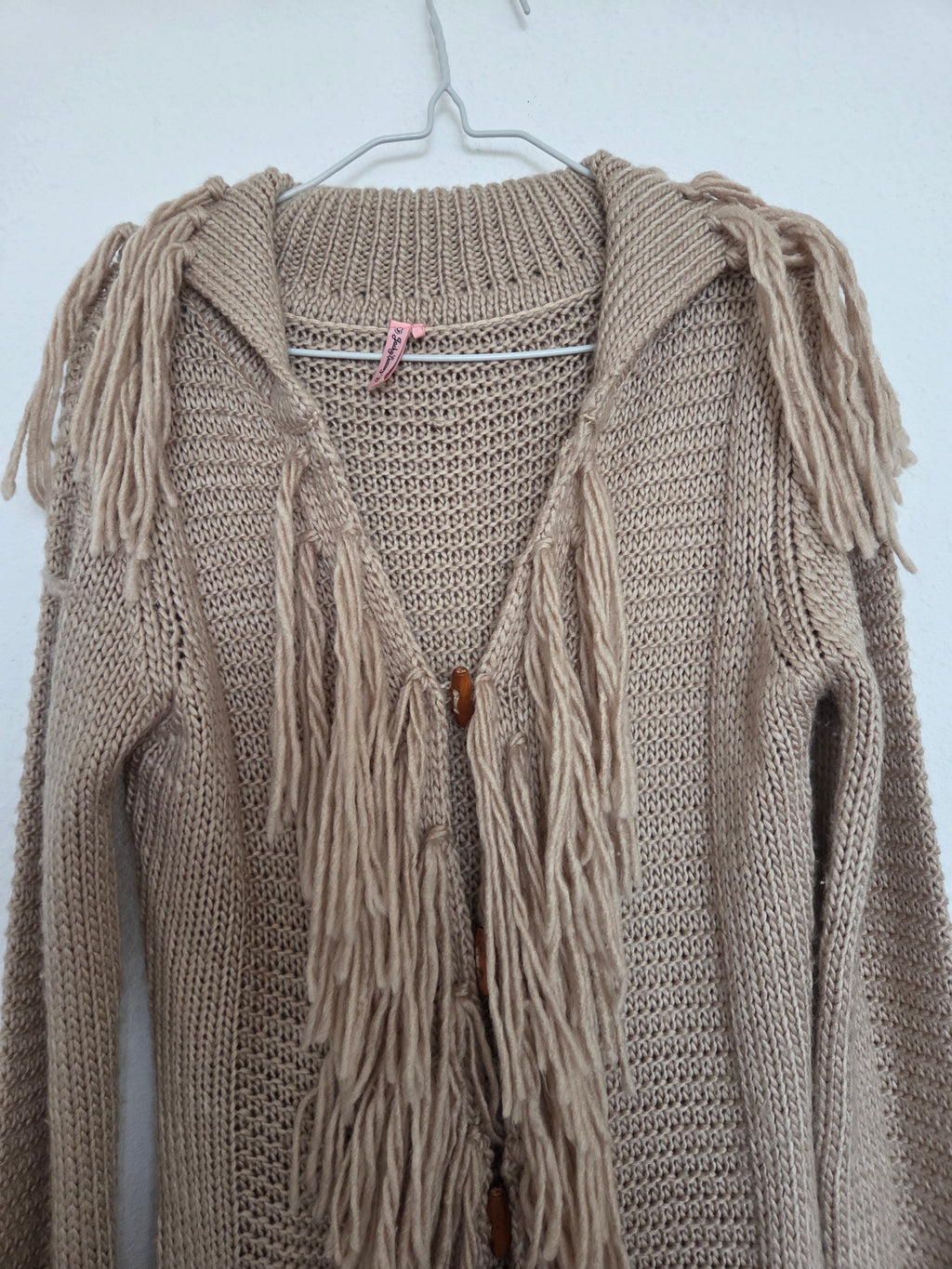 Cardigan franges y2k