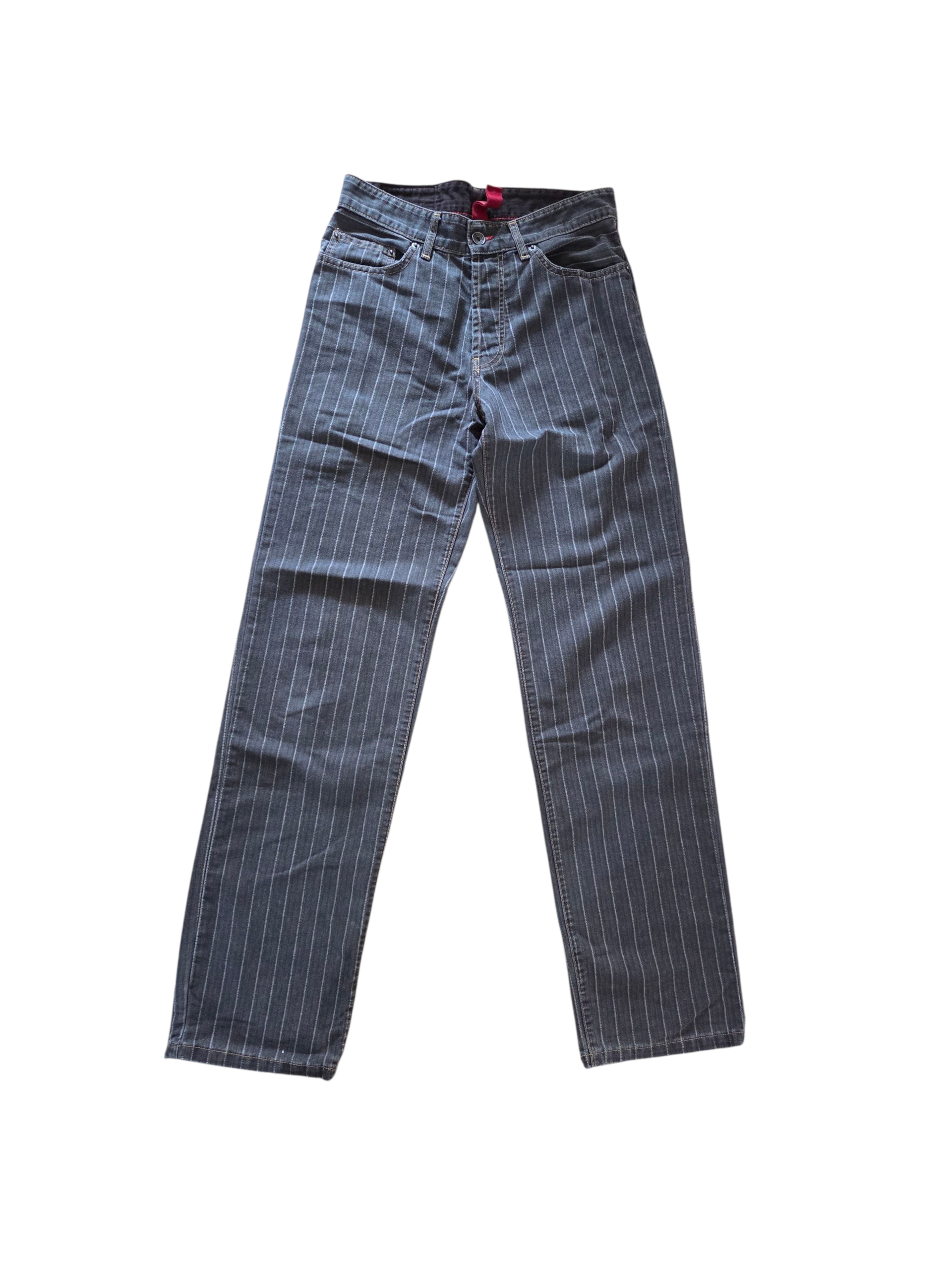 Jeans rayures Mixte
