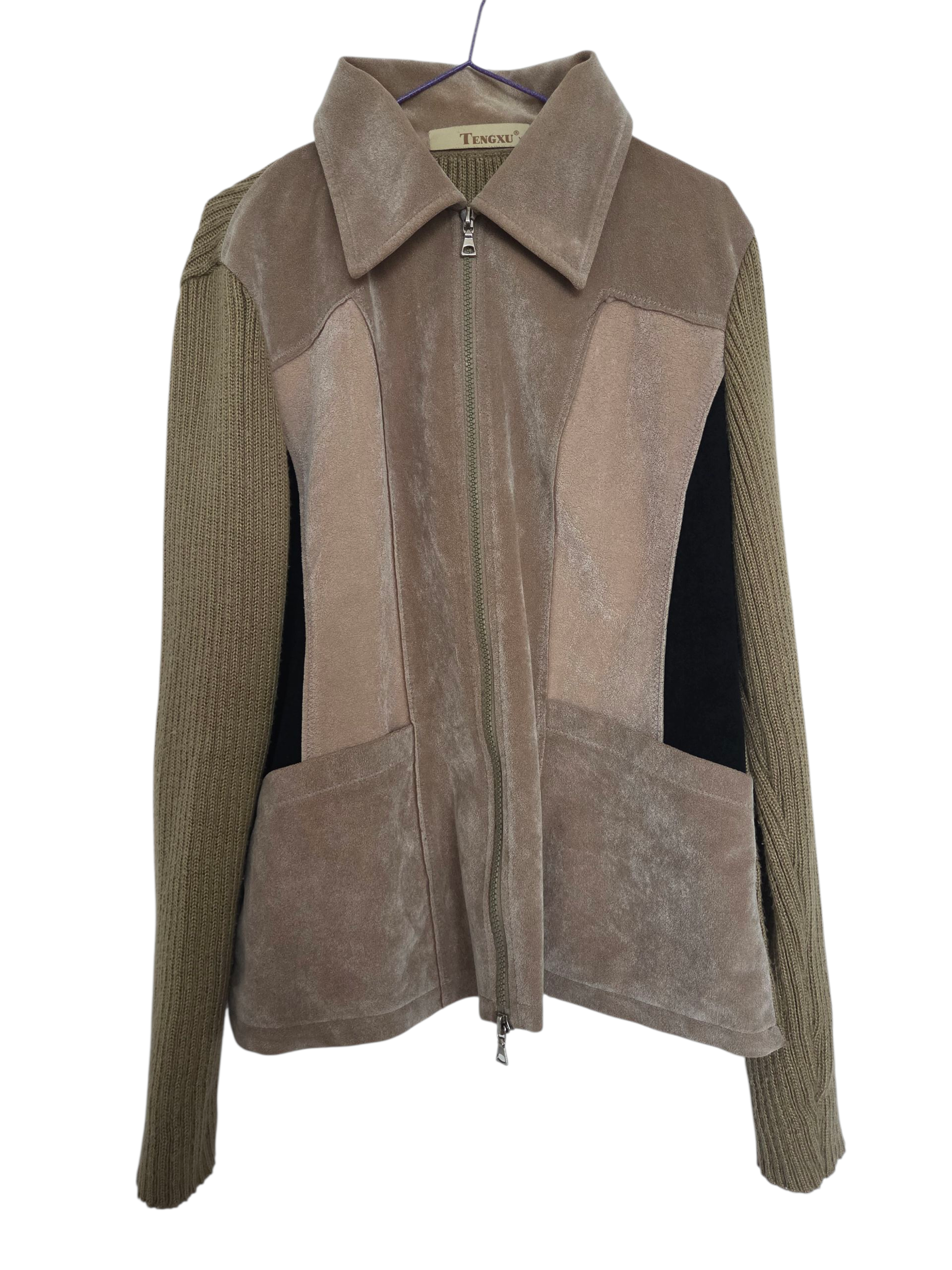 Veste suédine