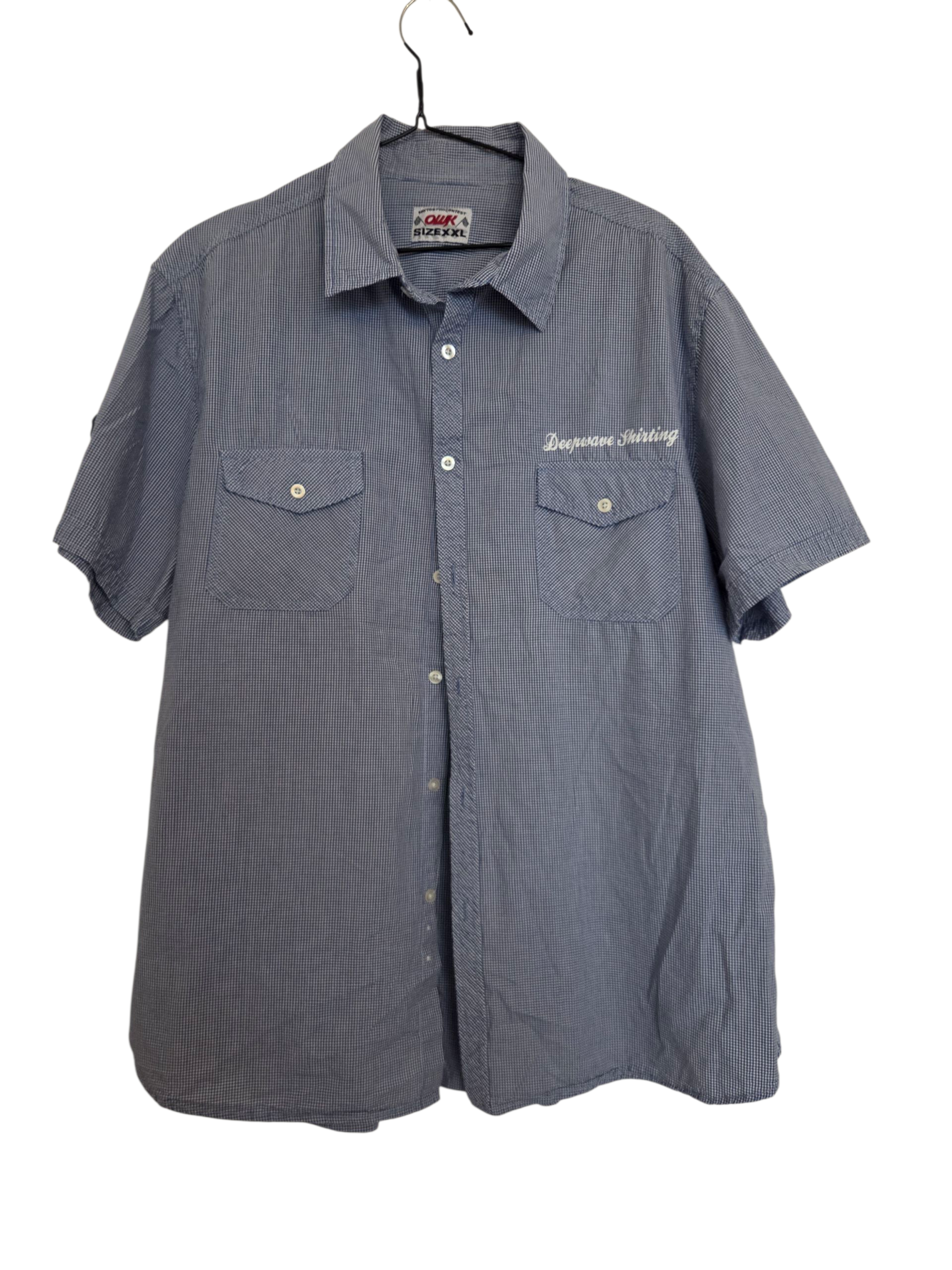 Chemise bleu homme