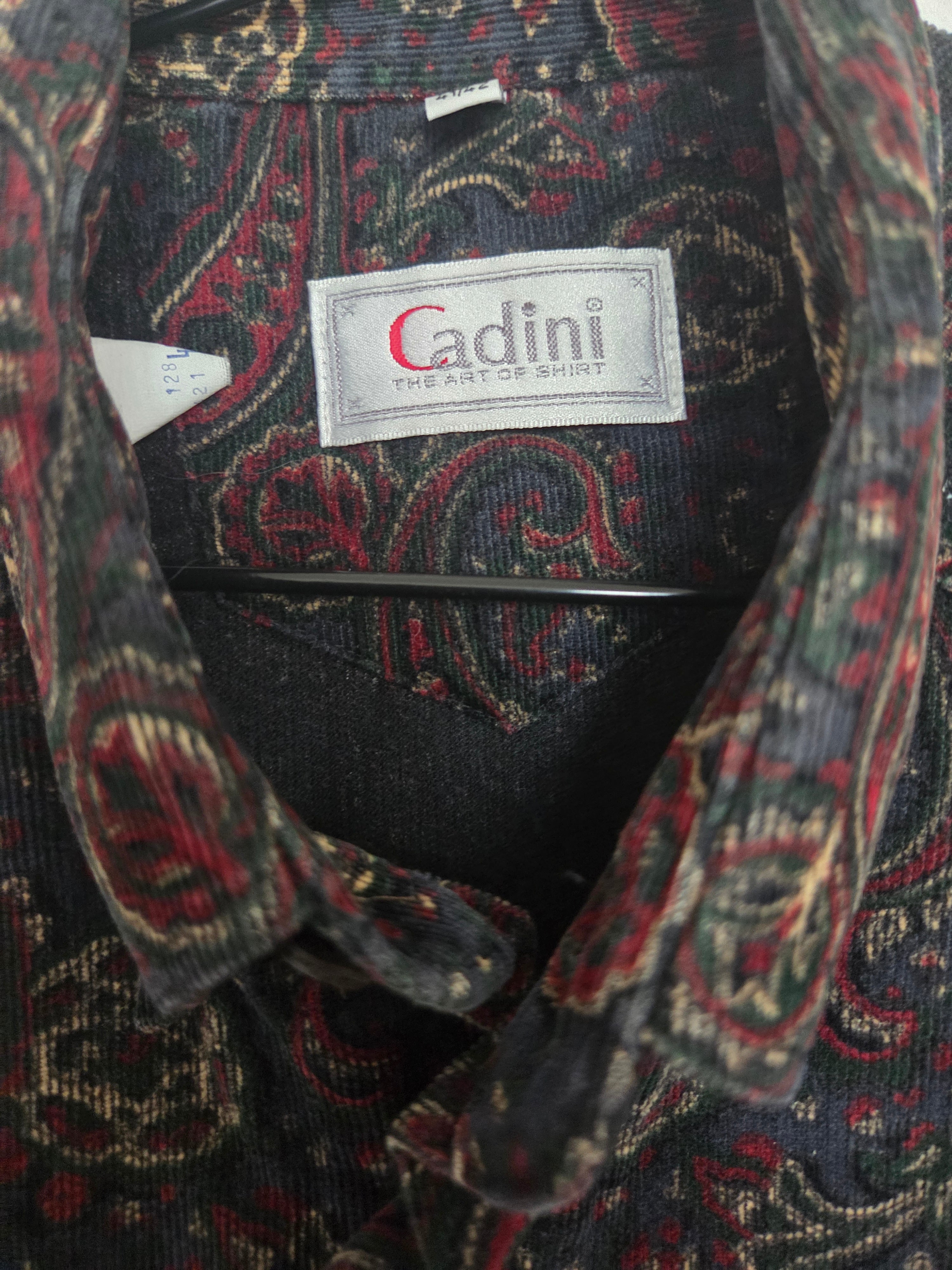 Chemise velours côtelé vintage
